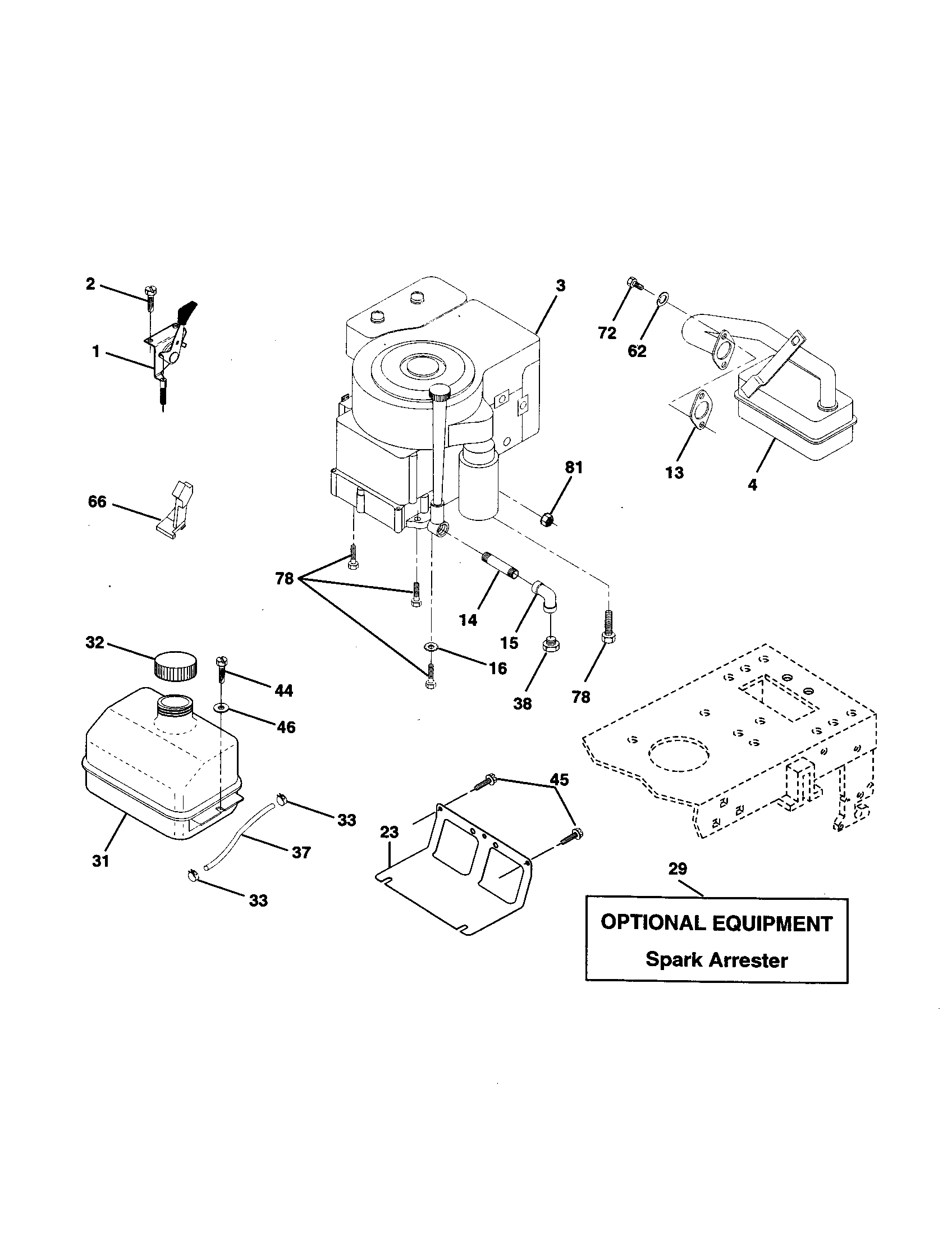 Craftsman 917259120 engine diagram