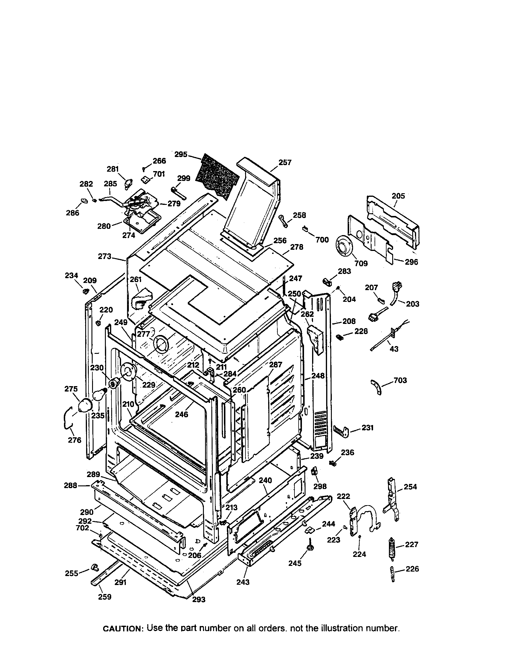 Kenmore 36275571691 body diagram