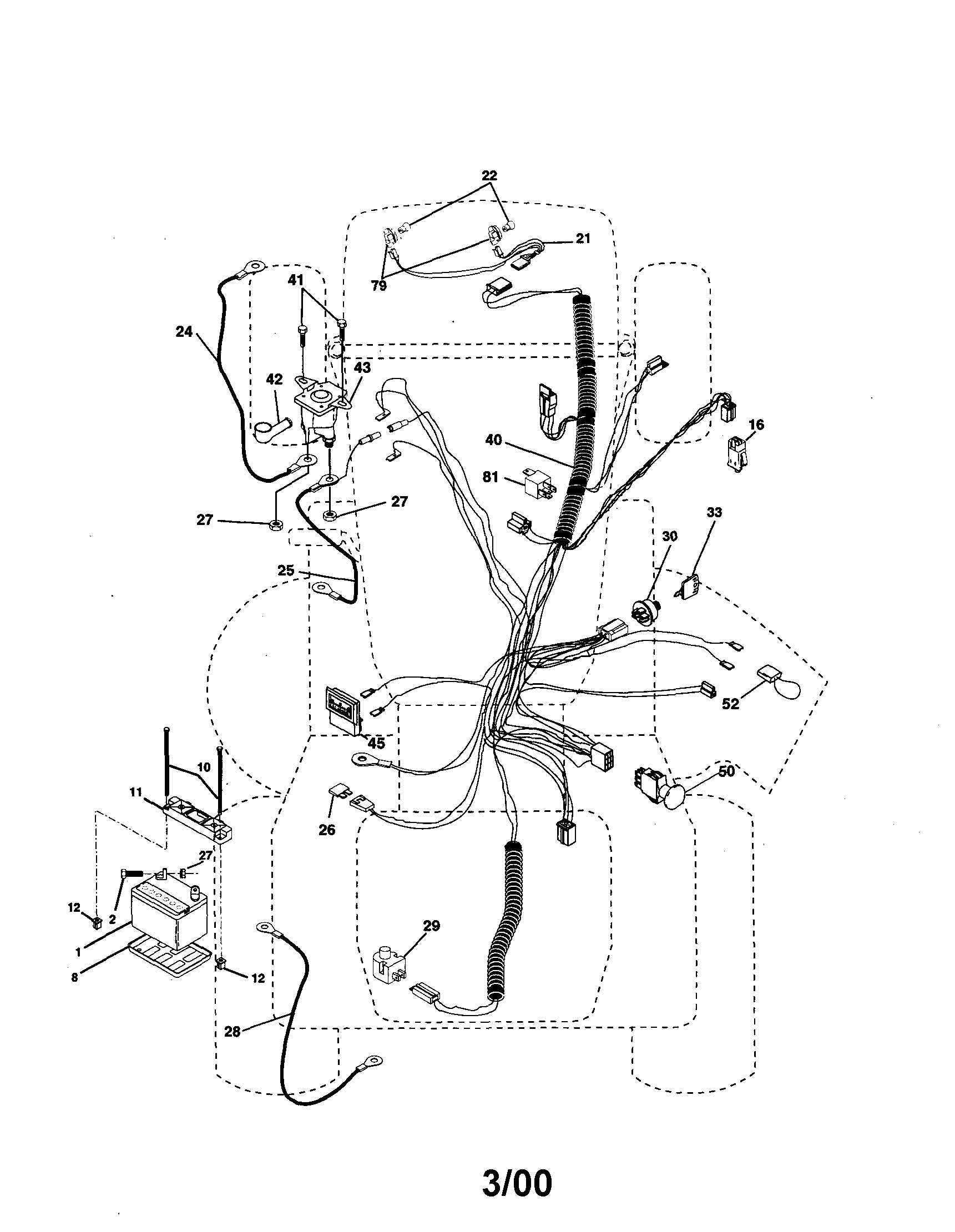 Craftsman 917259090 electrical diagram