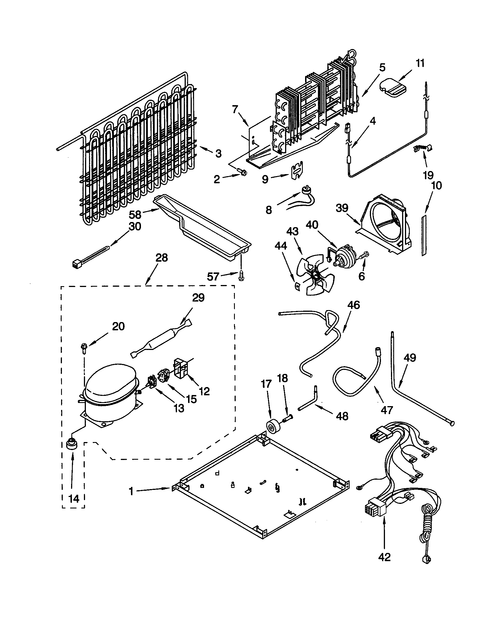 Whirlpool ET18NKXJN00 unit diagram