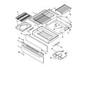 Kenmore 66595812000 warming drawer and broiler diagram