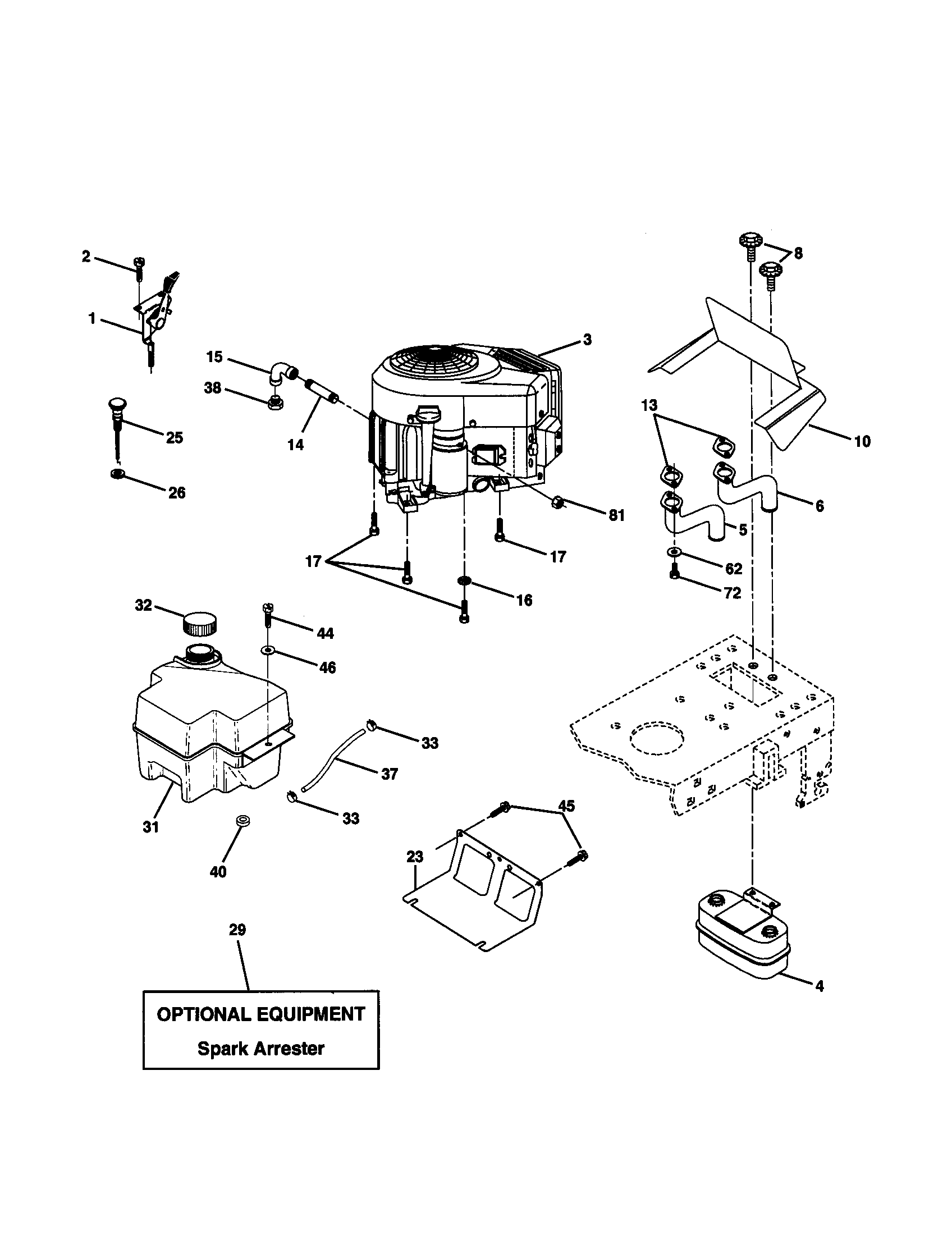 Craftsman 917279920 engine diagram