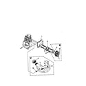 Homelite UT20707 carburator-fuel tank diagram