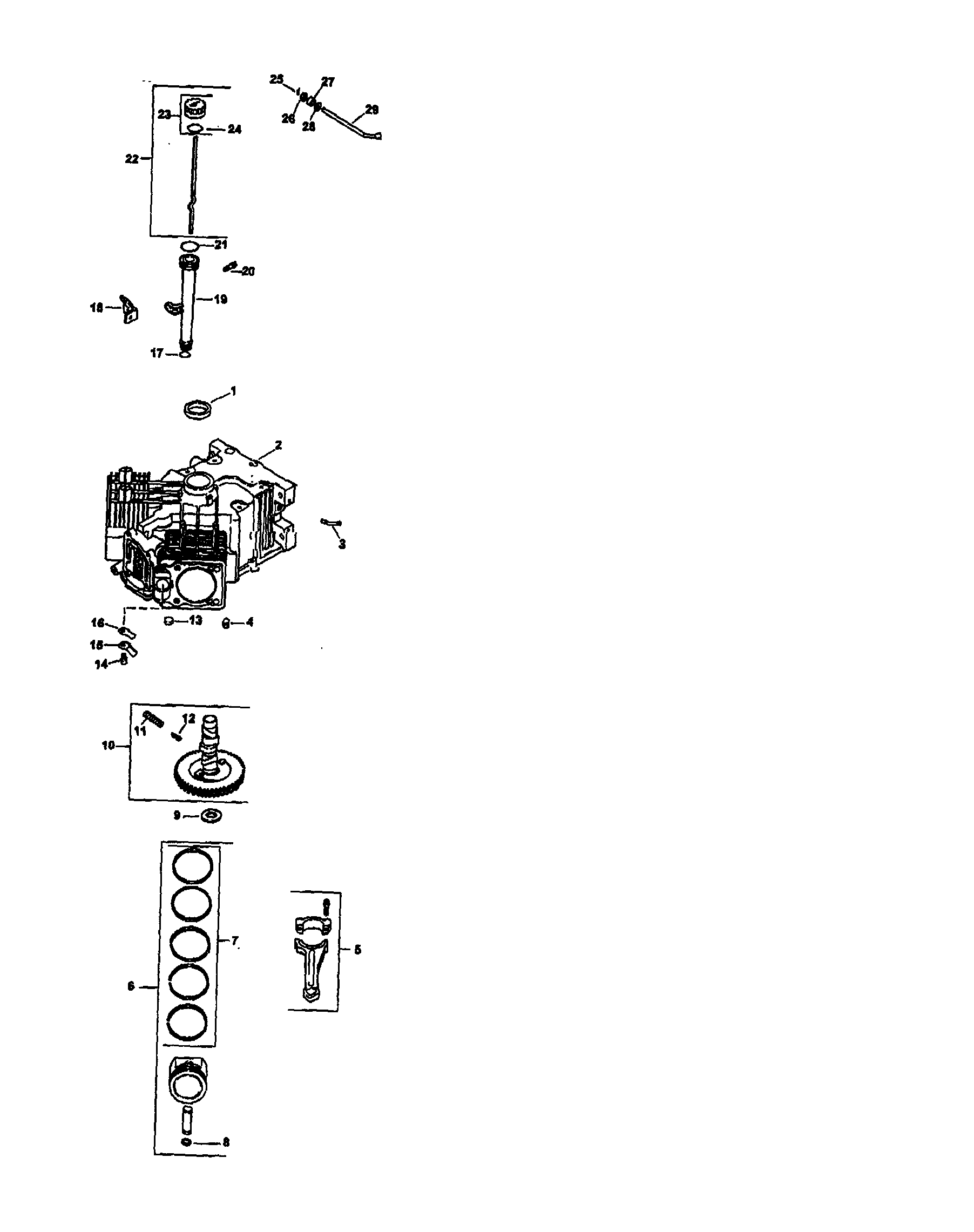 Craftsman 917273101 crankcase diagram