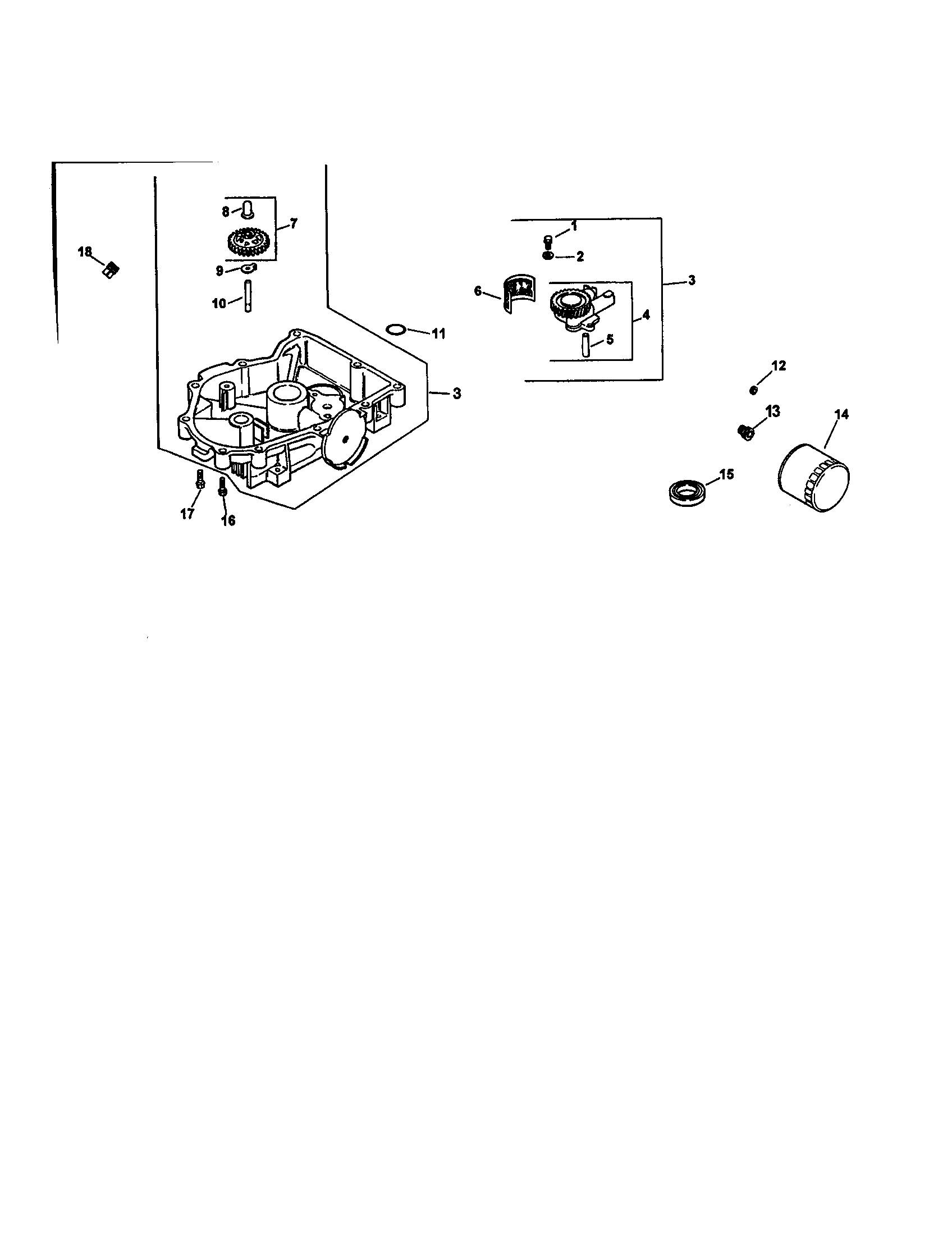 Craftsman 917273101 oil pan lubrication diagram
