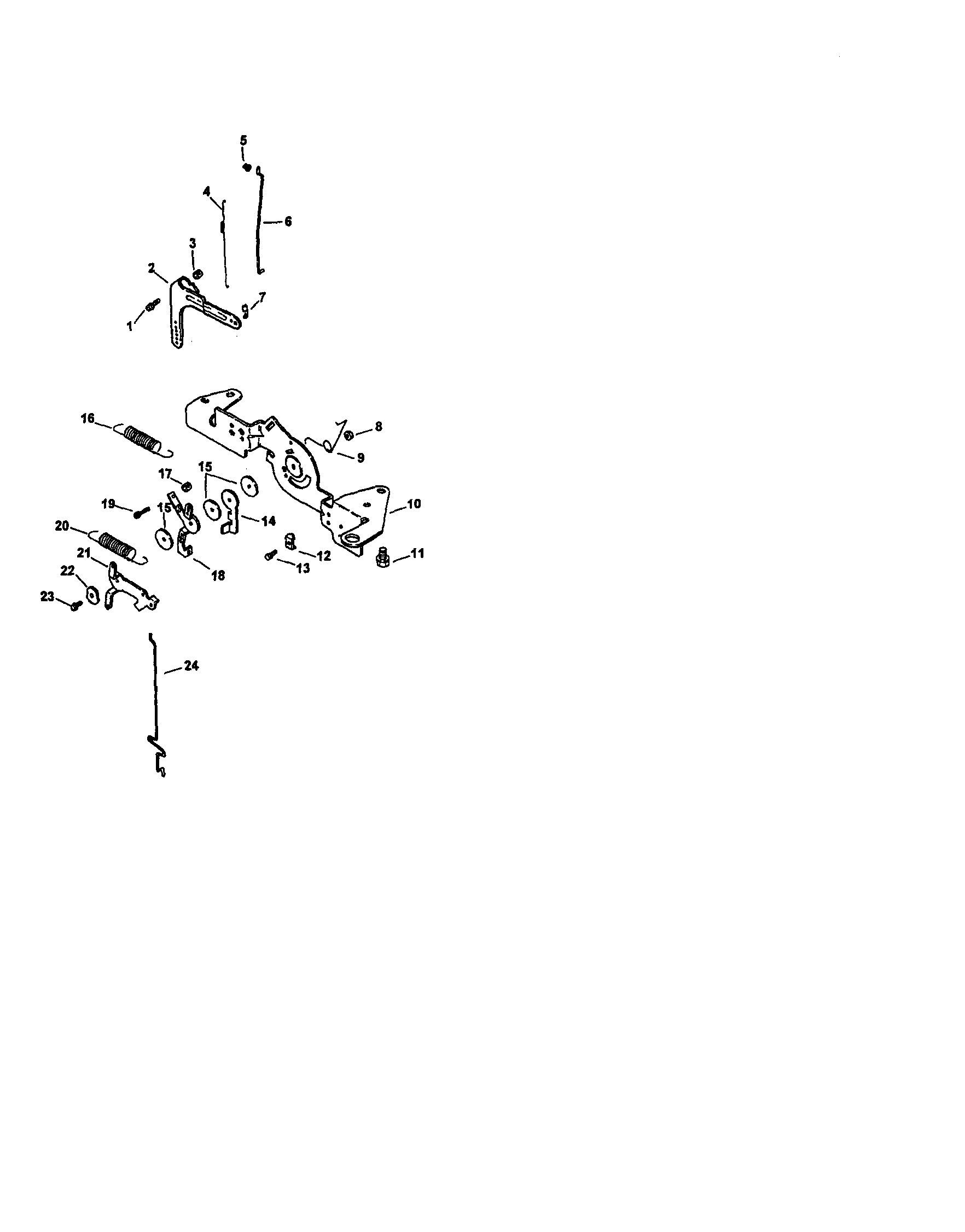 Craftsman 917273101 engine controls diagram