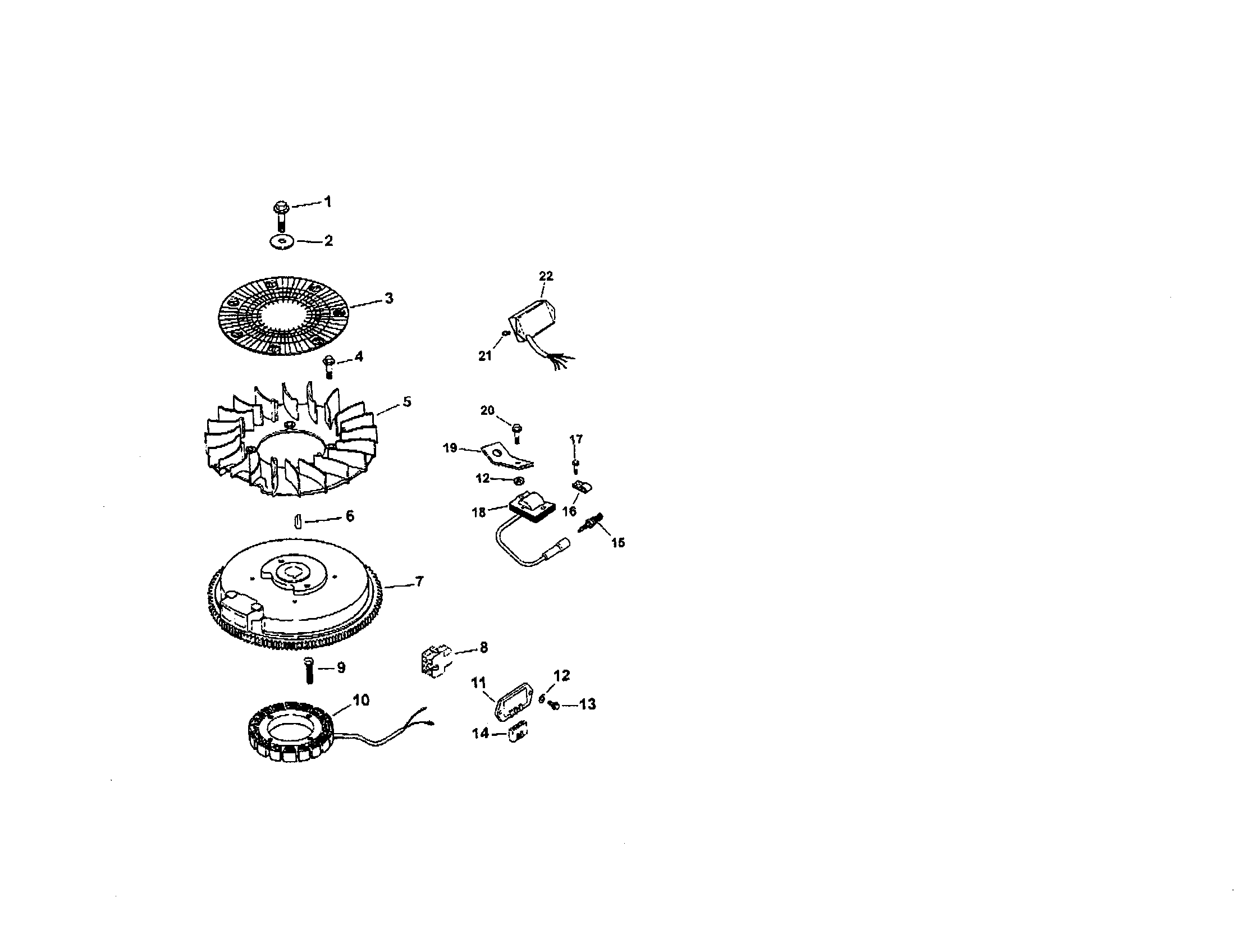 Craftsman 917271141 ignition/electrical diagram