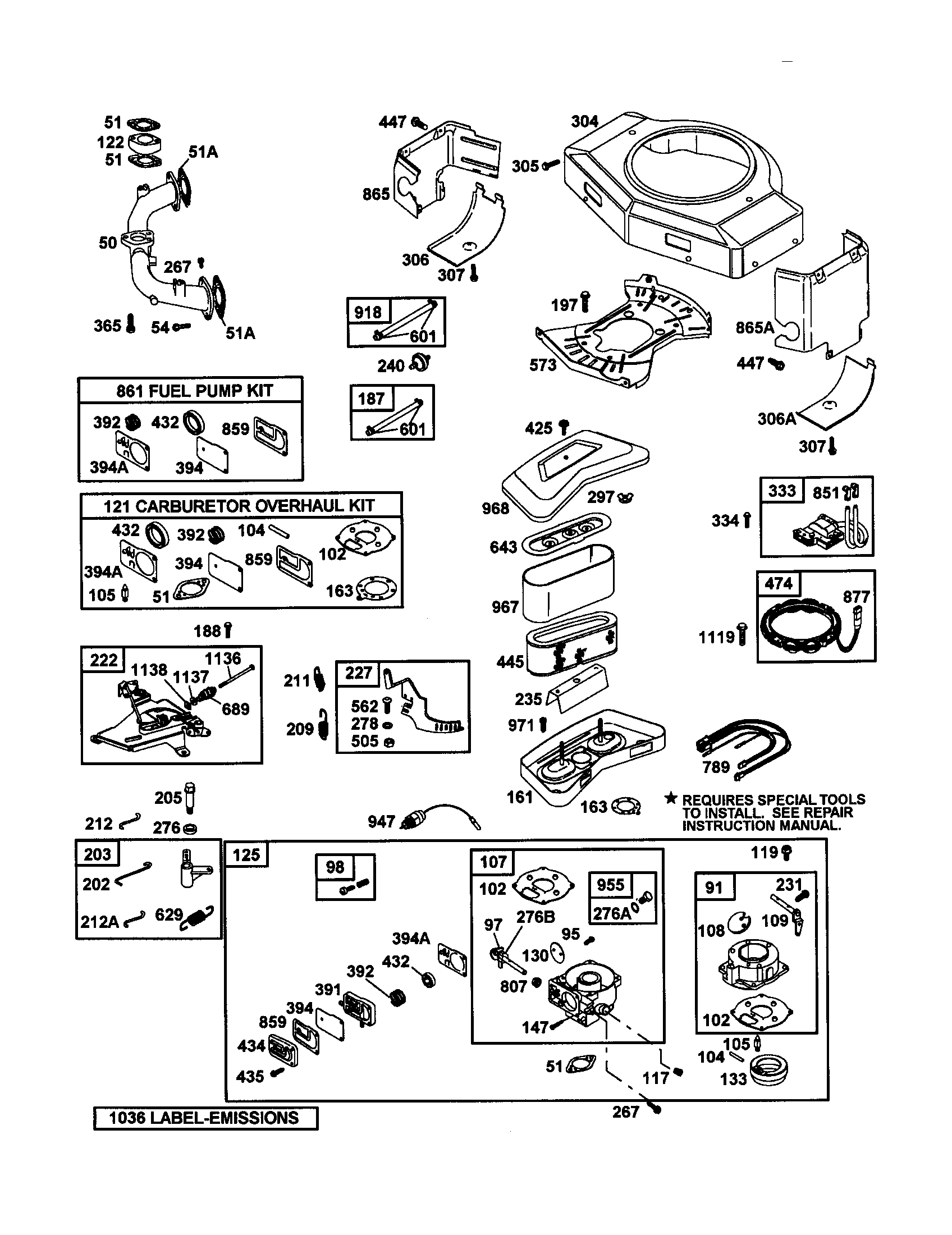 Craftsman 917271822 carburetor diagram