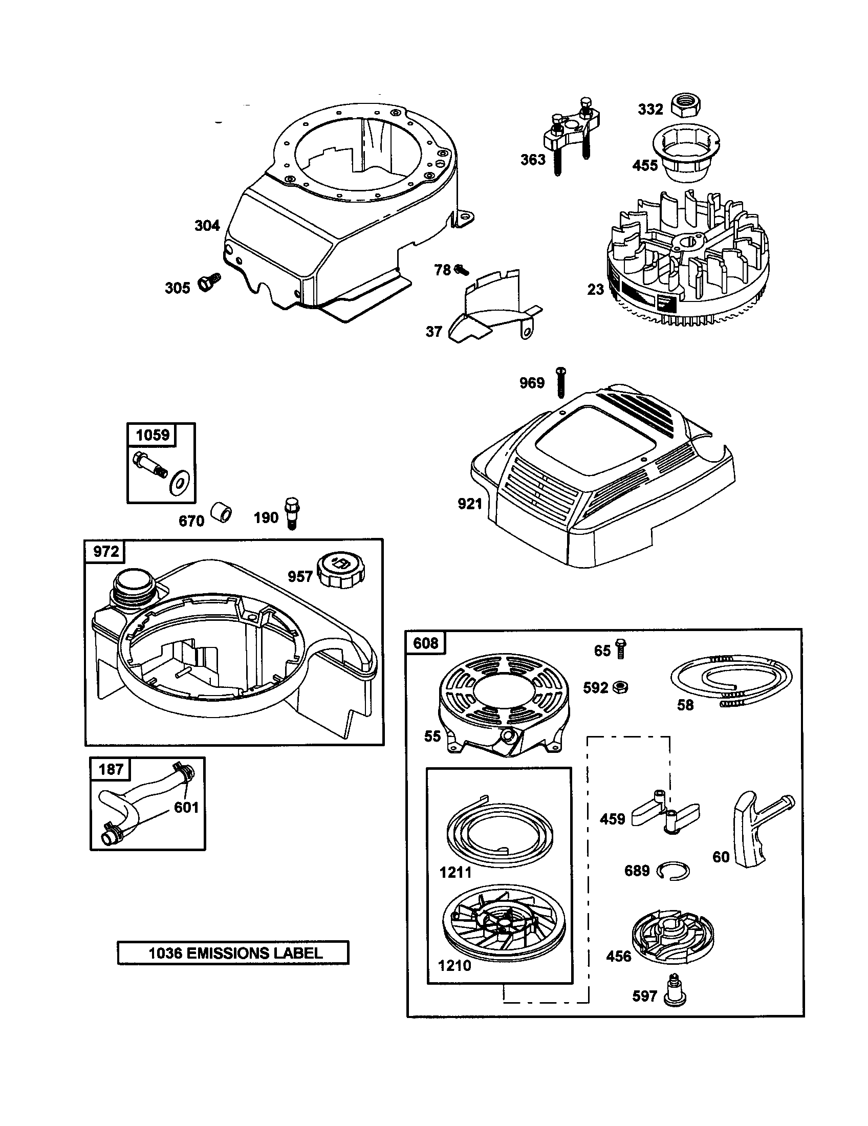 Craftsman 917377750 blower housing diagram