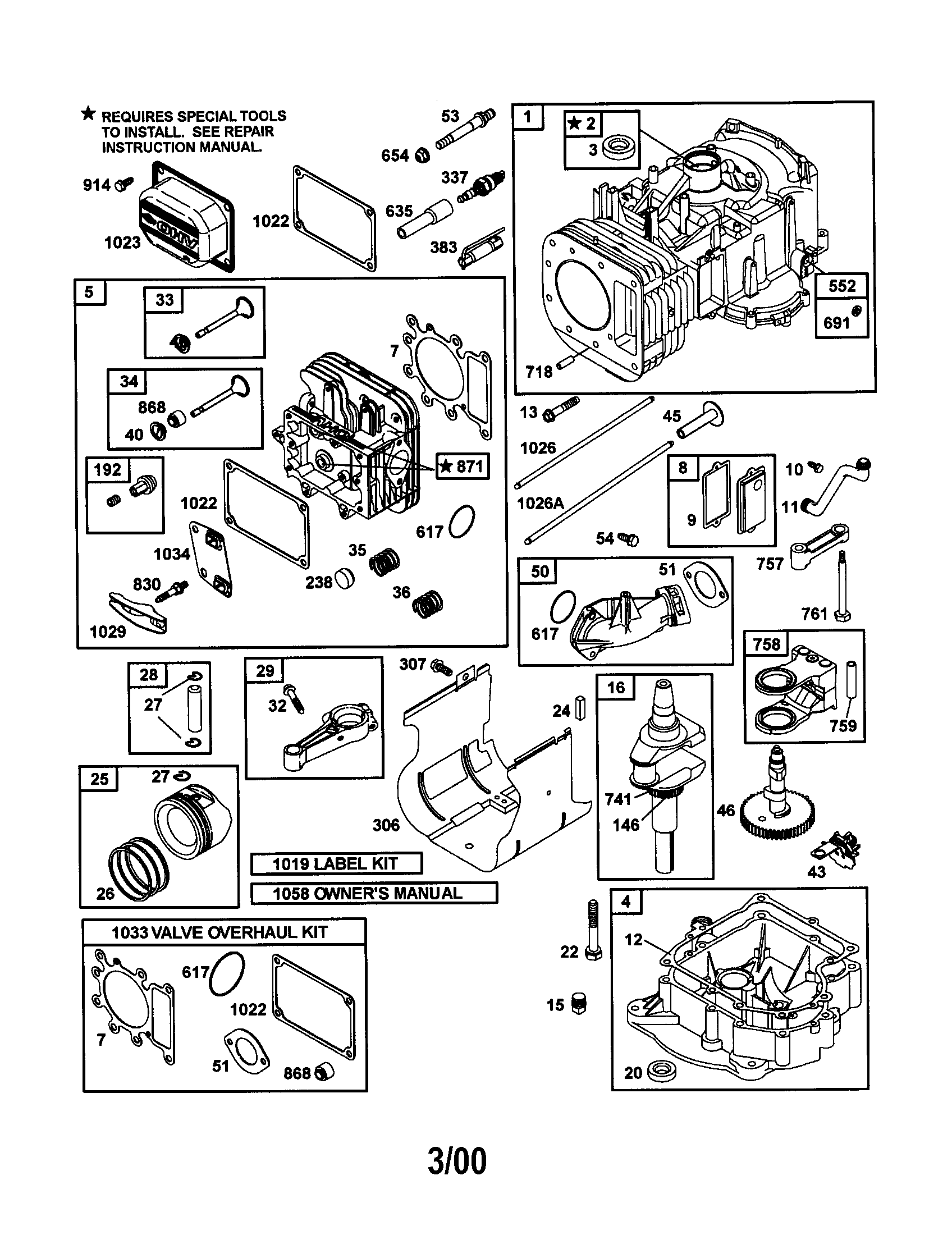 Craftsman 917270670 cylinder assembly diagram