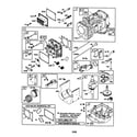 Briggs & Stratton 311707-0132-E3 cylinder assembly diagram