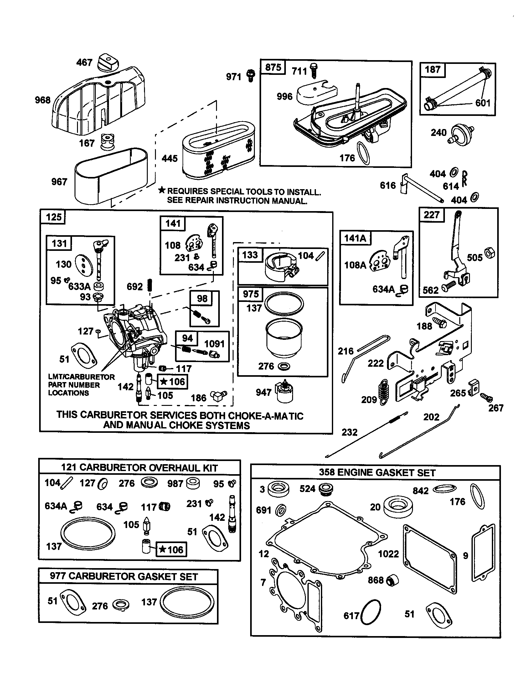 Craftsman 917270741 carburetor diagram