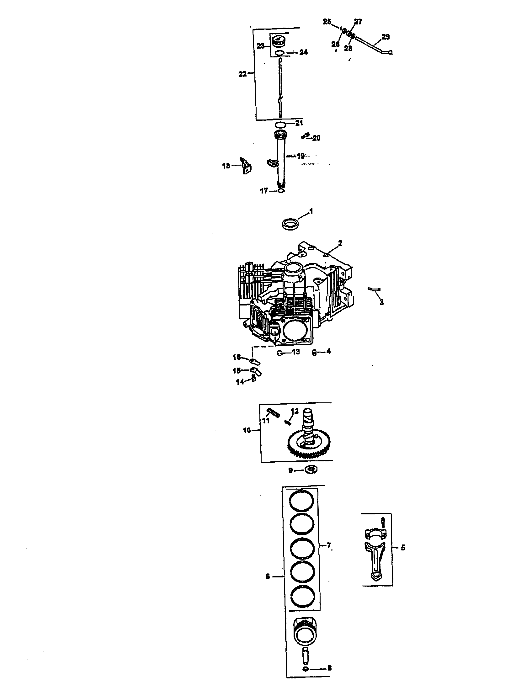 Craftsman 917273222 crankcase diagram