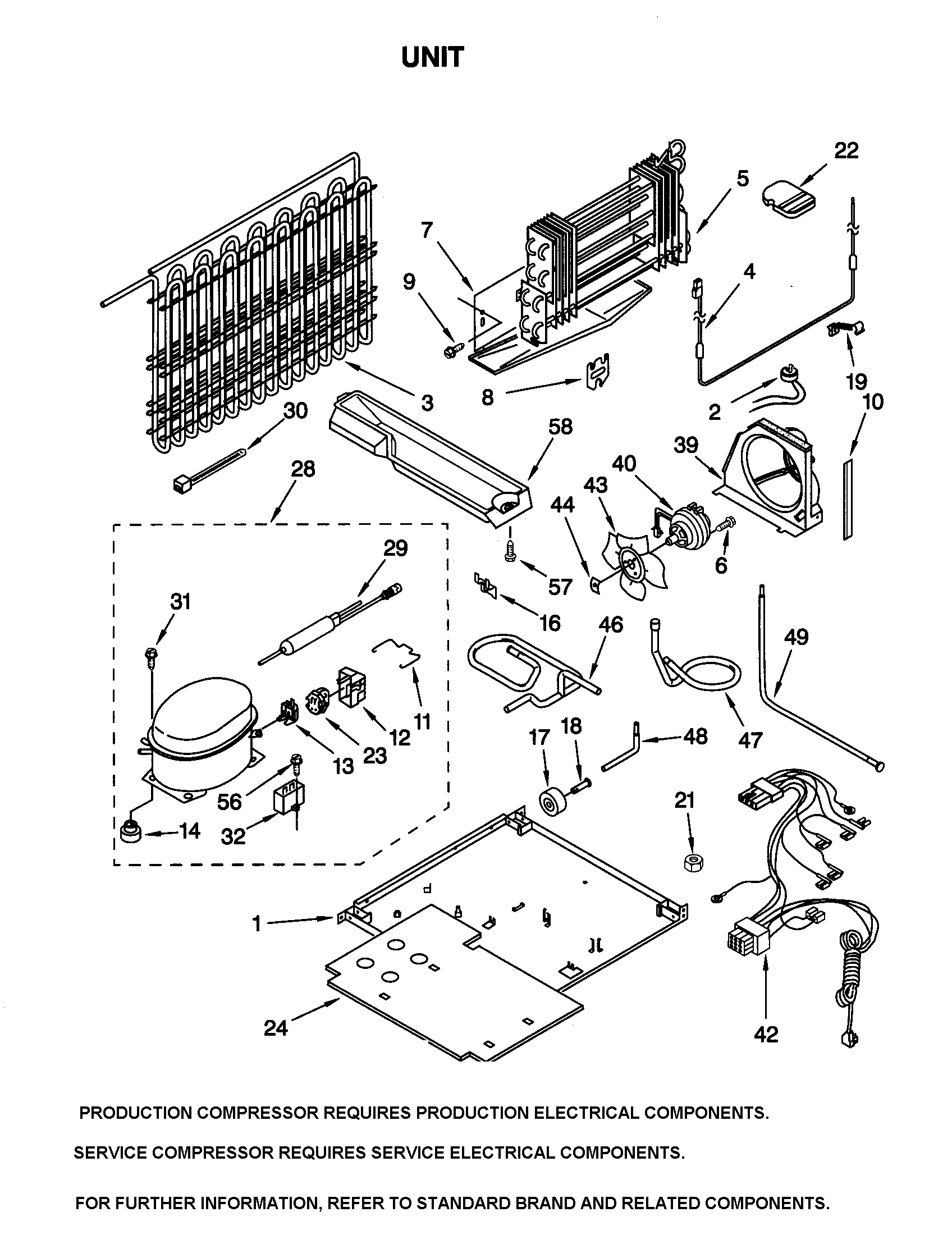 Kenmore 10679172990 unit diagram