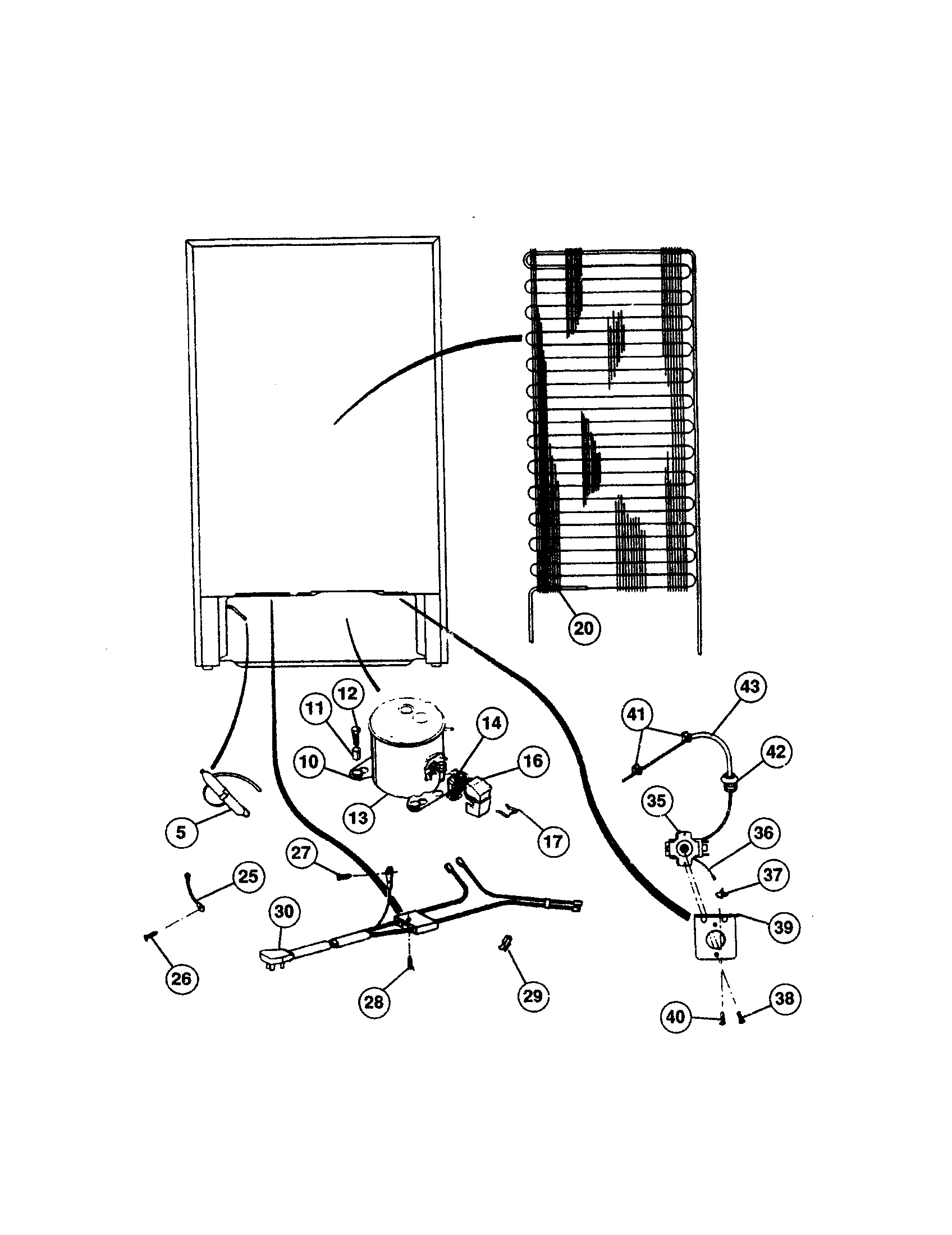 Edina F6-120 compressor diagram