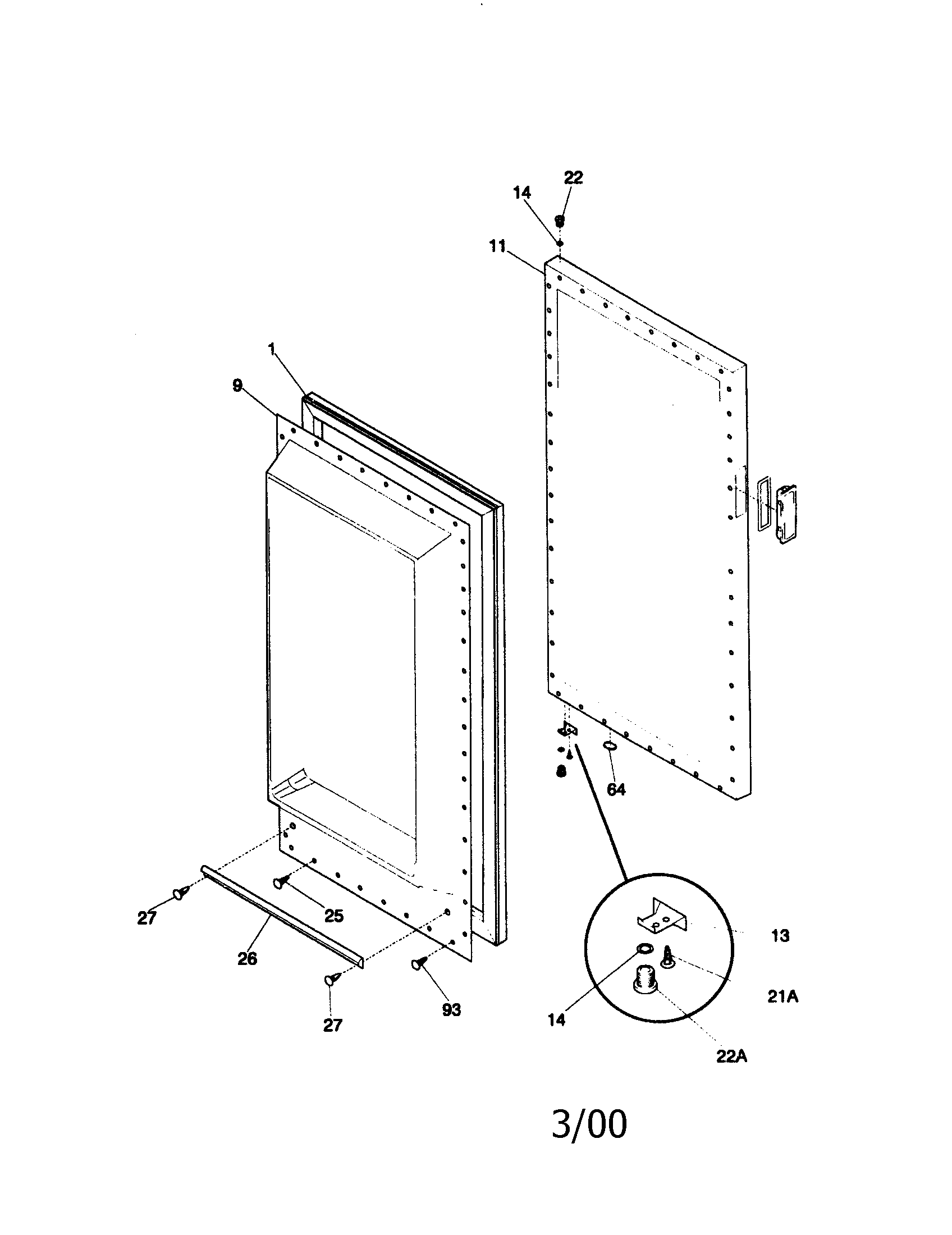 Edina FMR5 door diagram