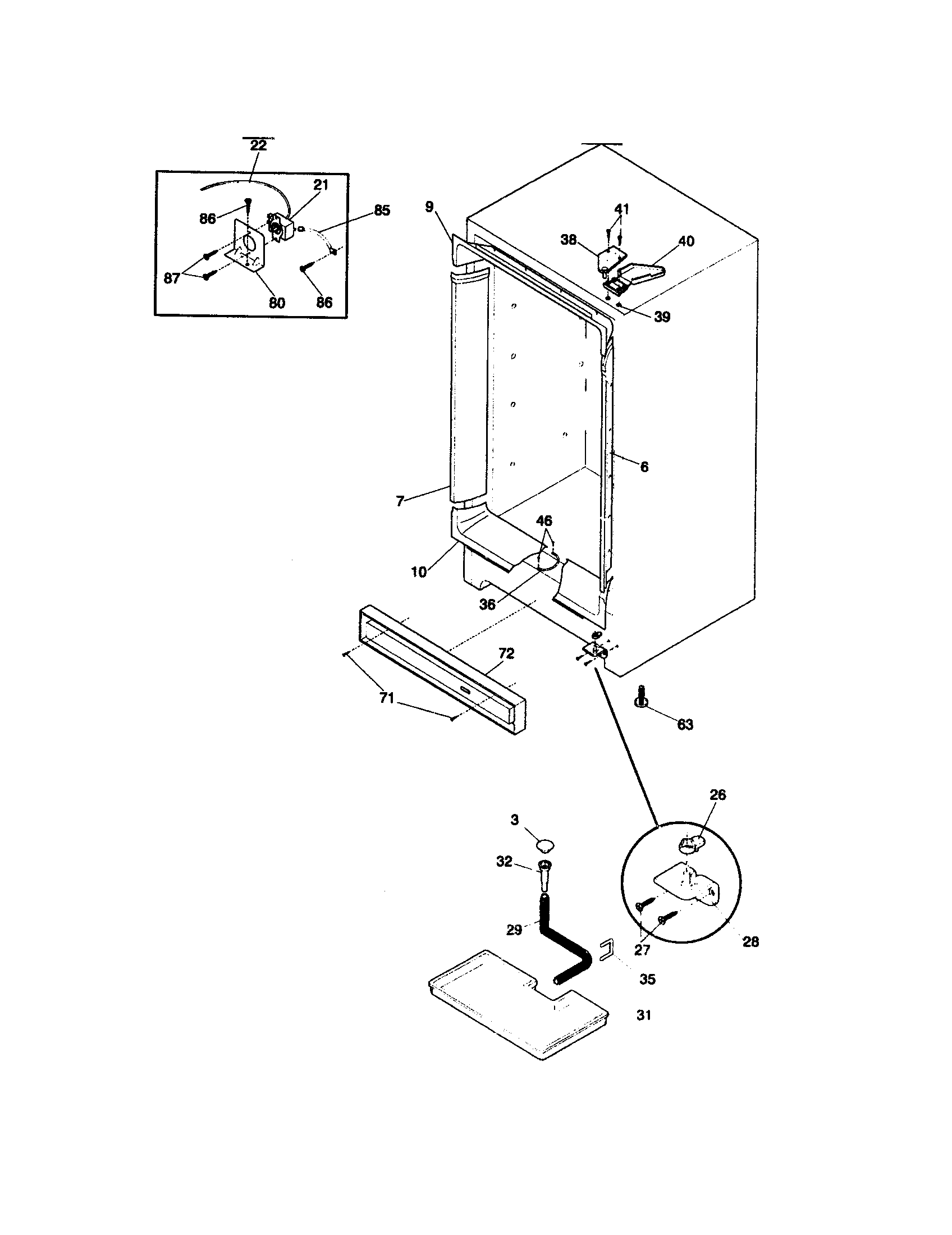 Edina FMR3 cabinet diagram