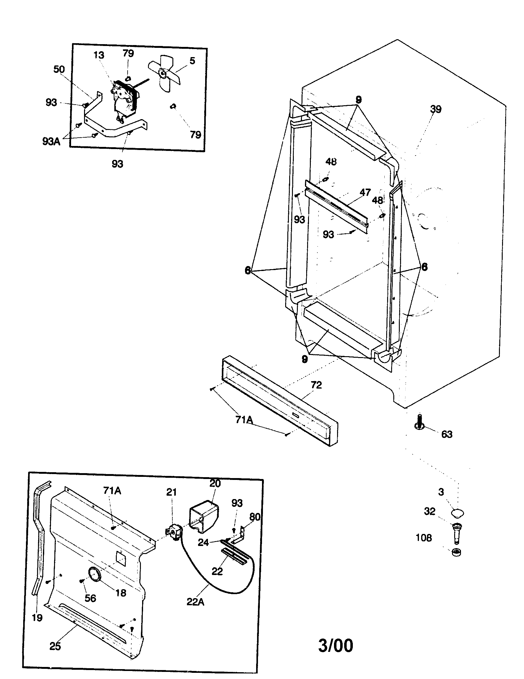 Edina ER145 cabinet diagram