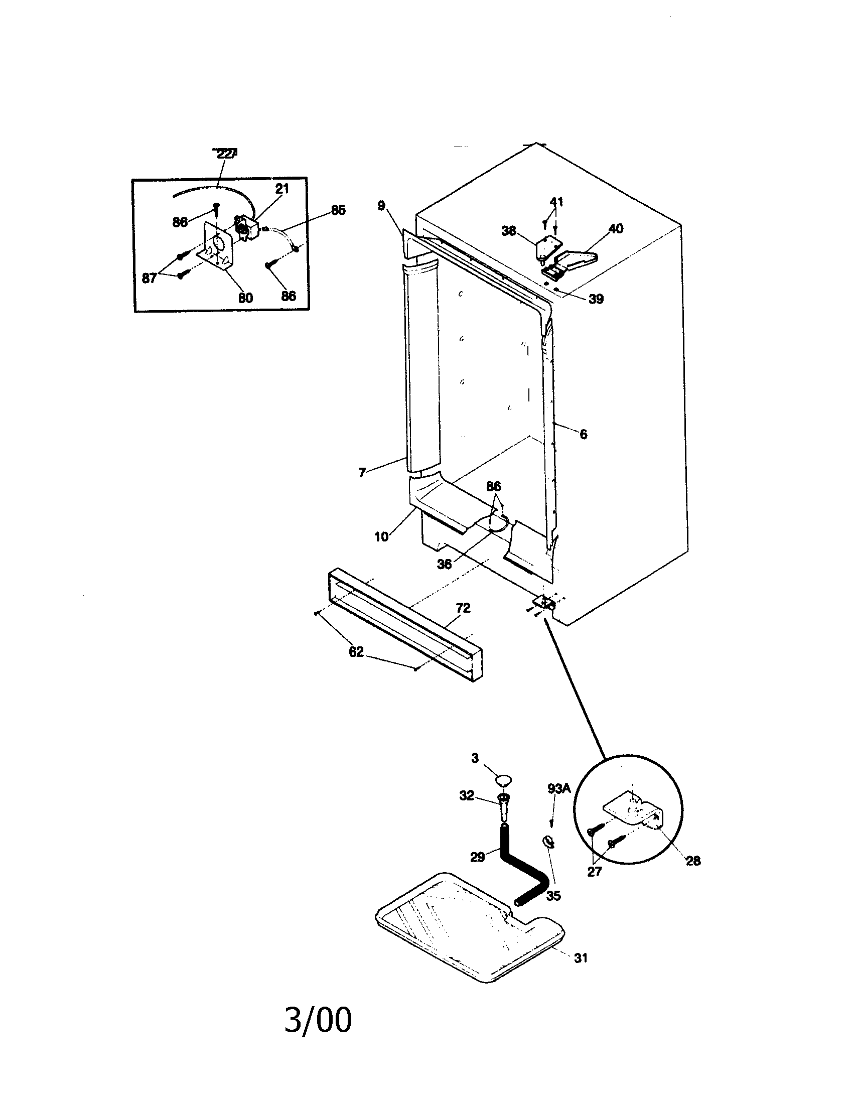 Edina FMW2 cabinet diagram