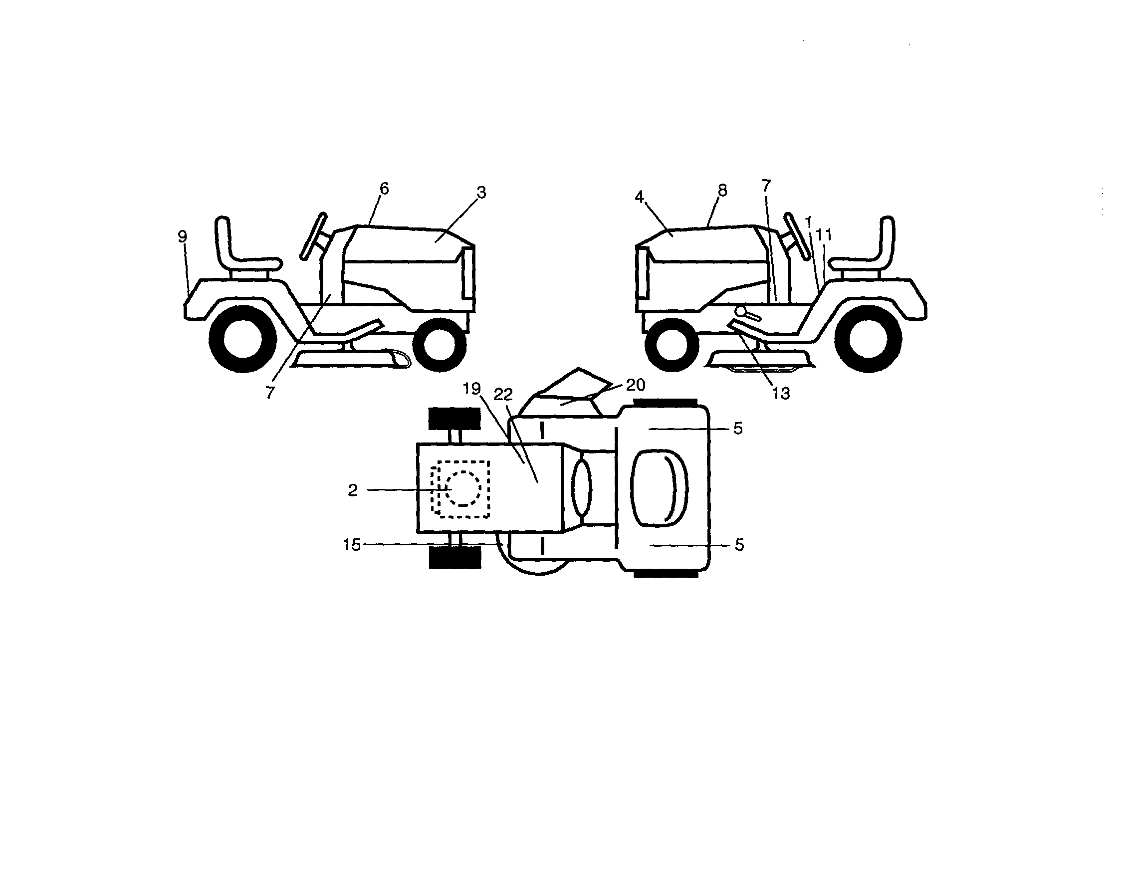 Craftsman 917270913 decals diagram