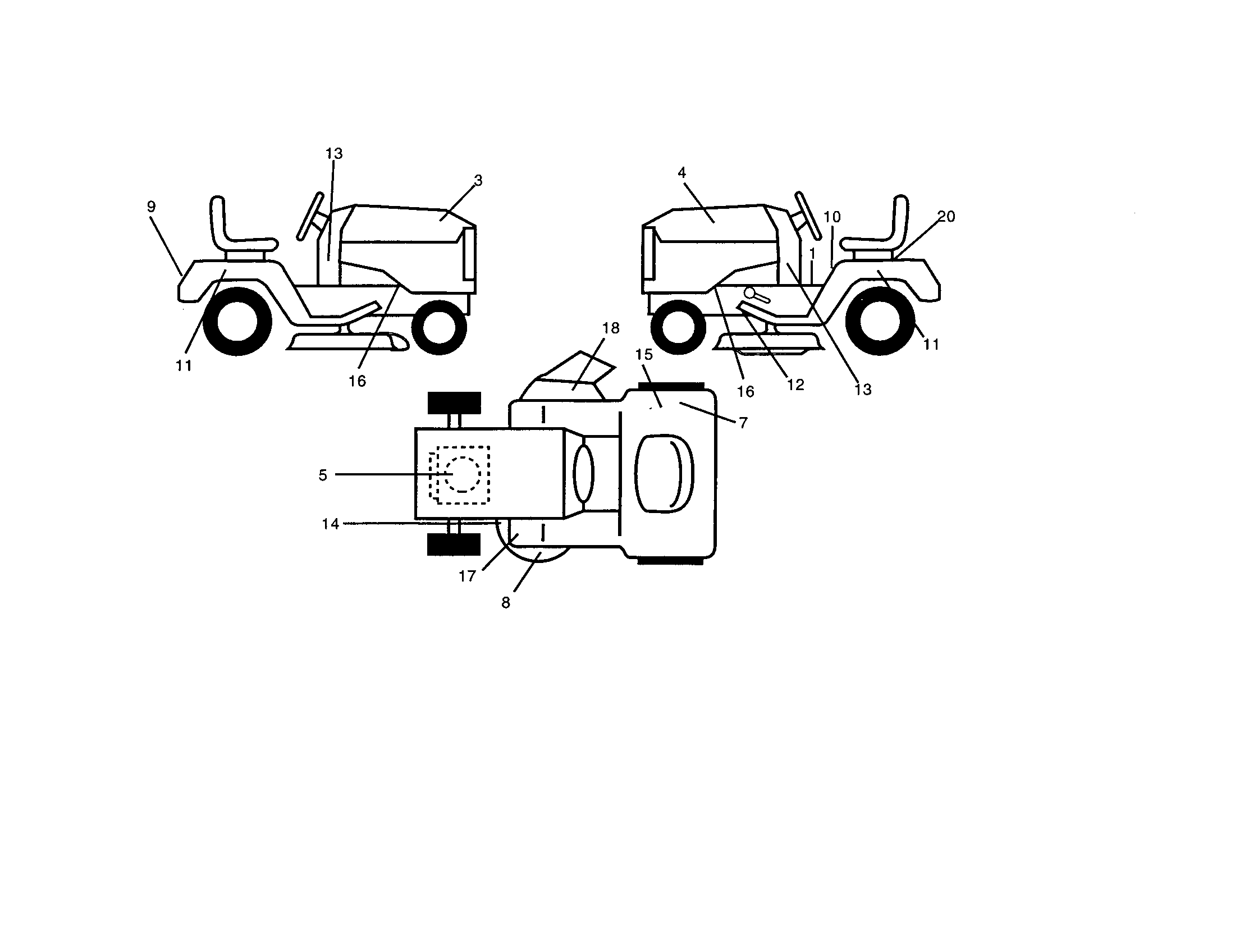Craftsman 917258790 decals diagram