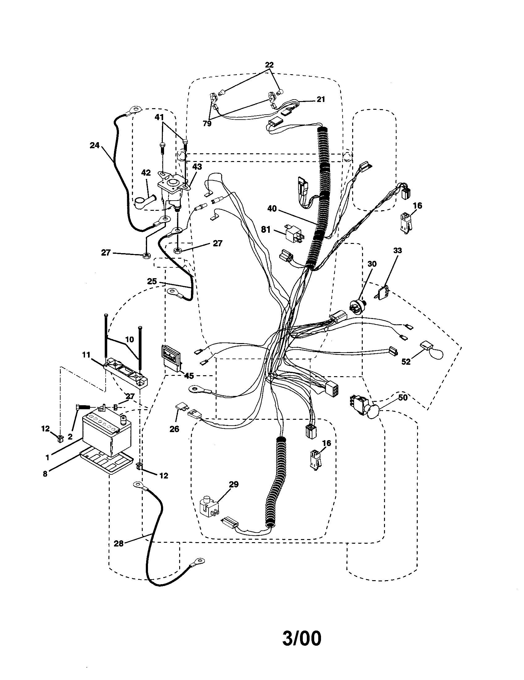 Craftsman 917258780 electrical diagram