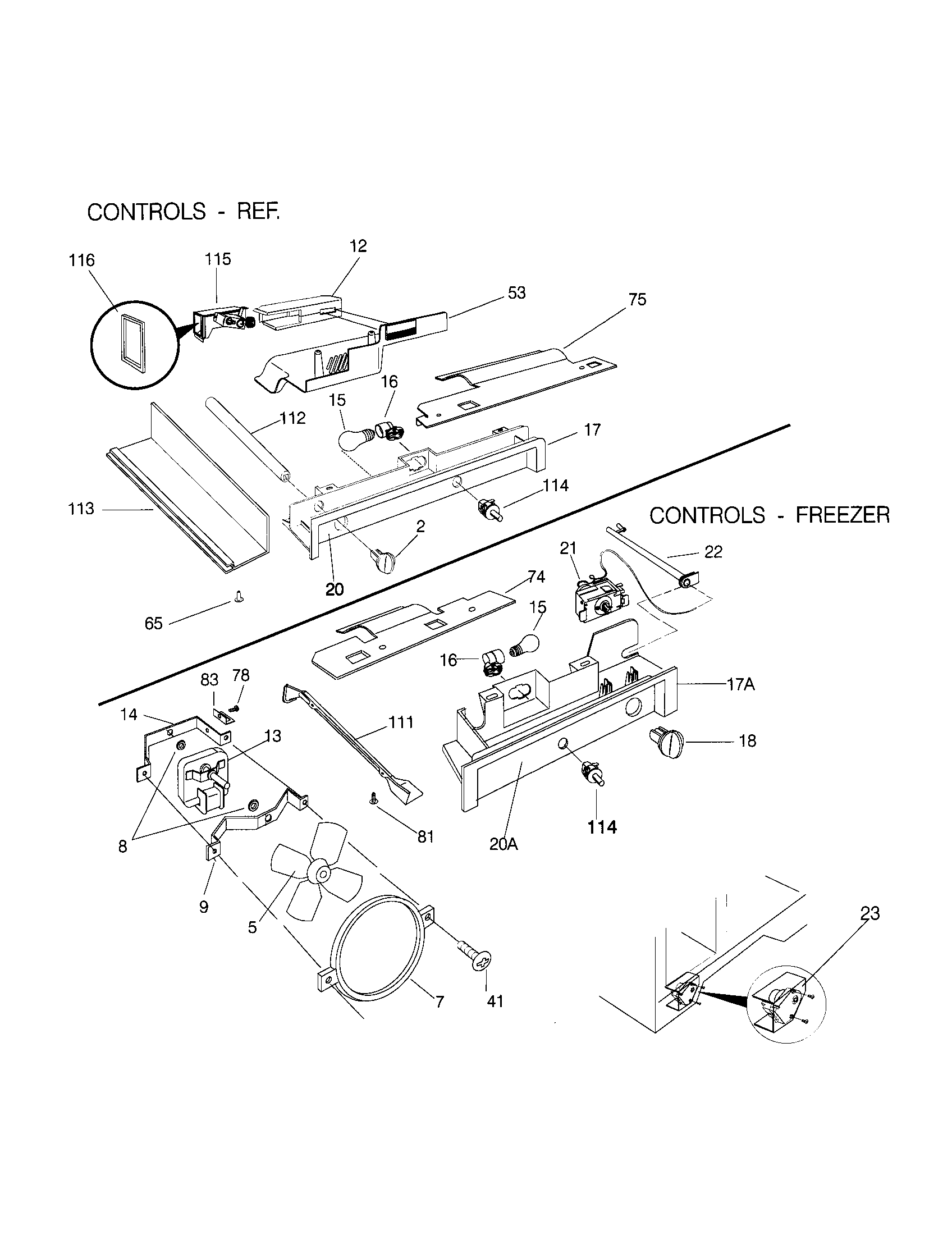 Kenmore 25348027893 controls diagram