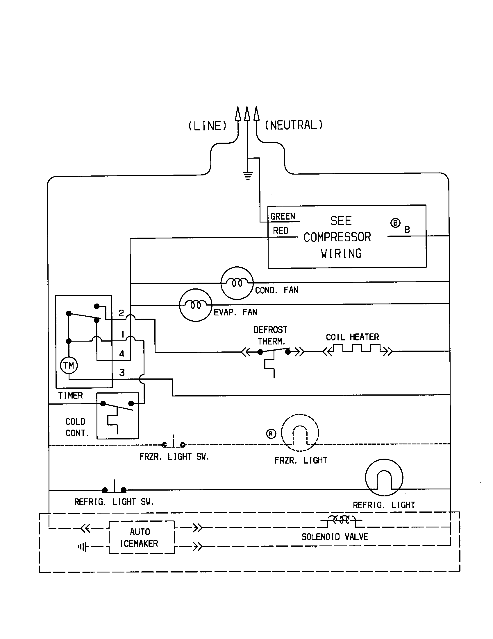 Kenmore 25348027893 wiring schematic diagram
