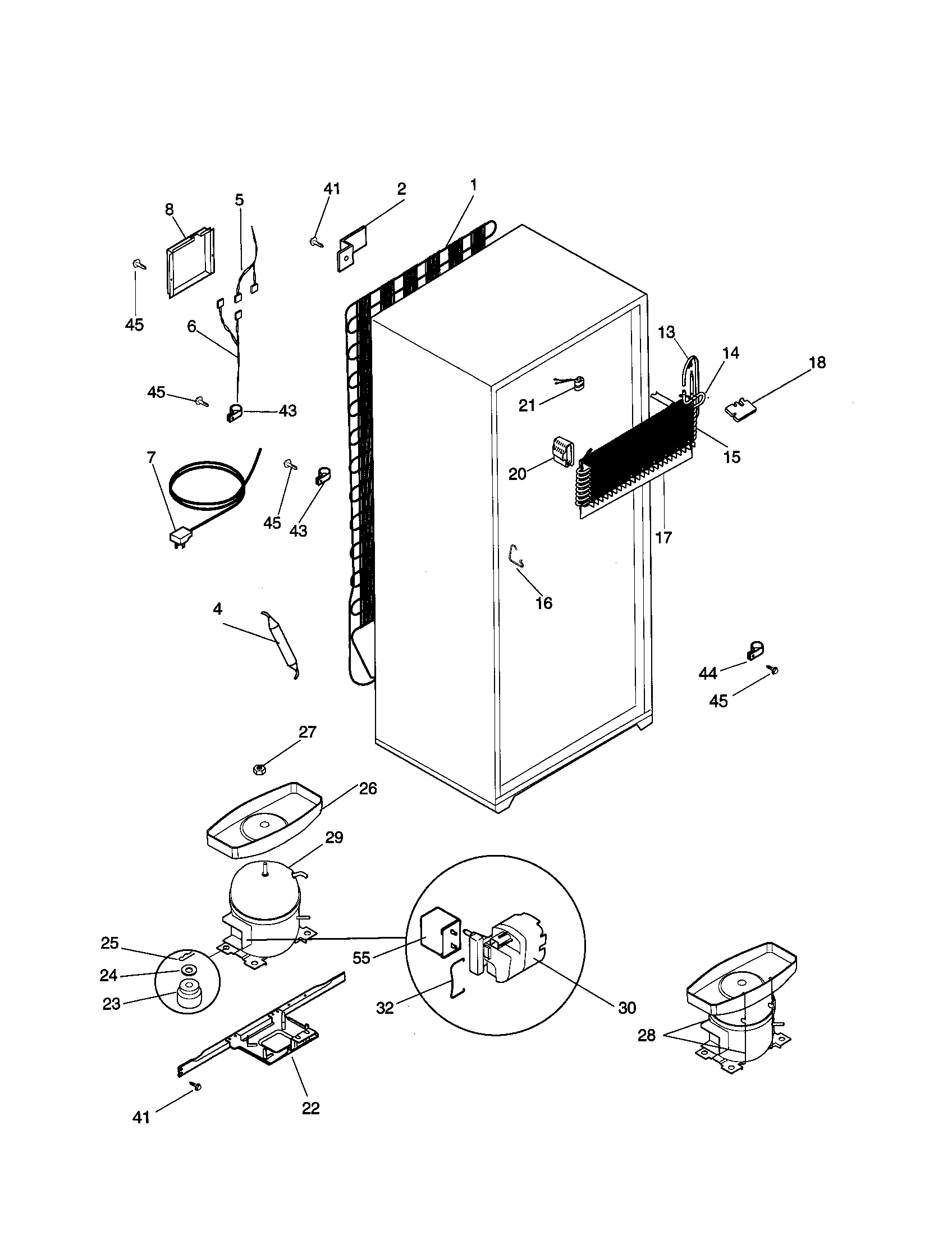 Kenmore 25339609991 system diagram
