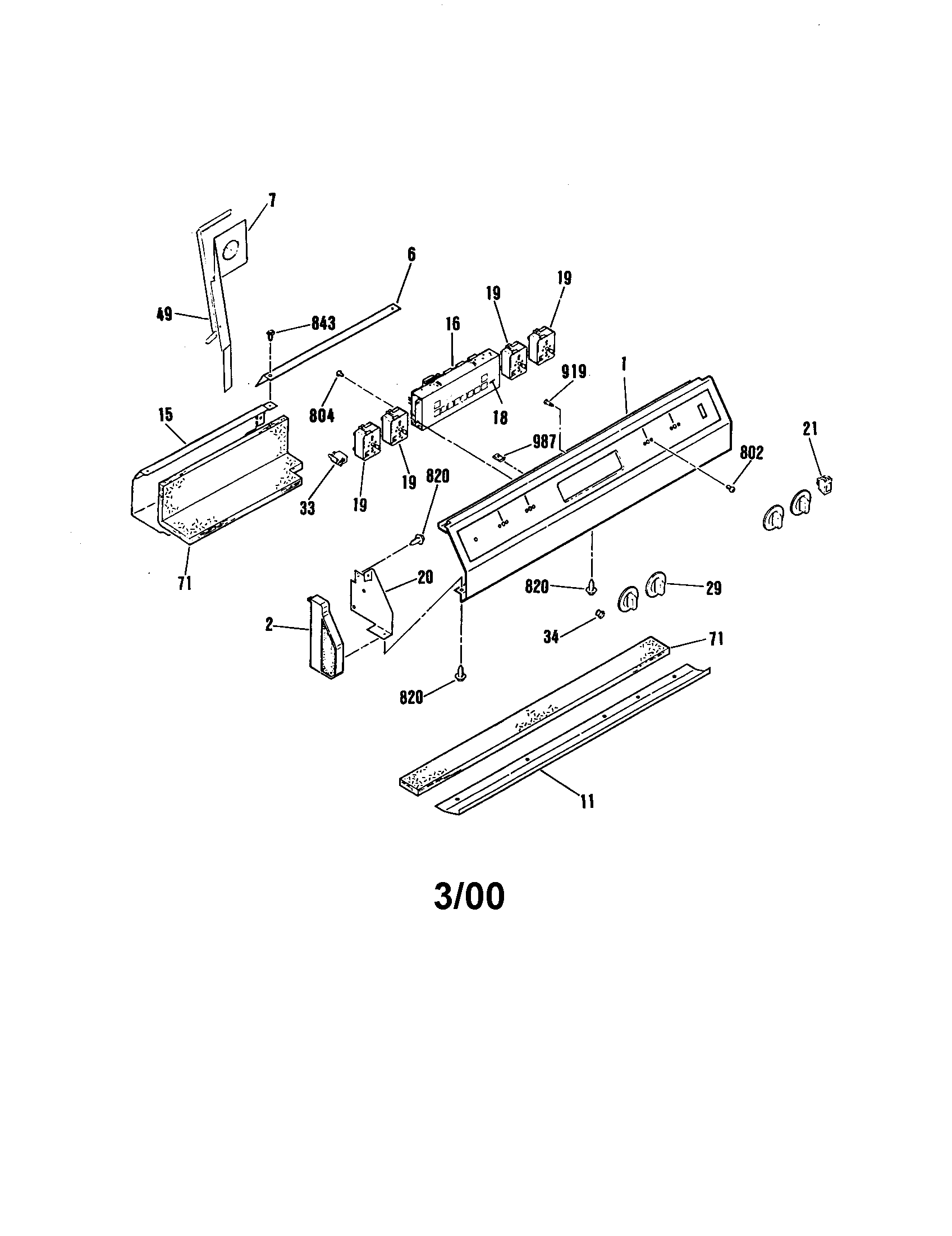 Kenmore 9114552190 control diagram