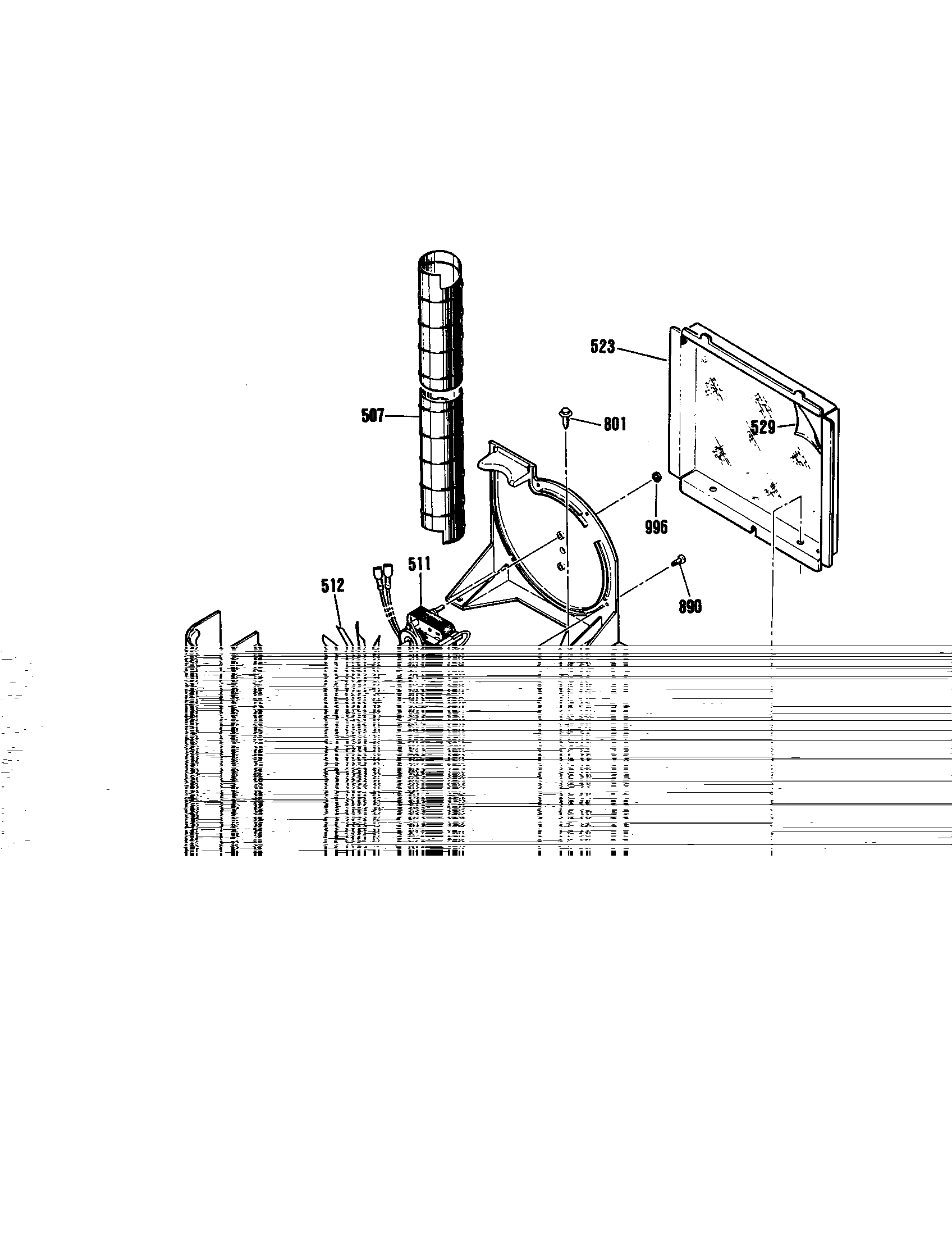Kenmore 9114552190 blower diagram