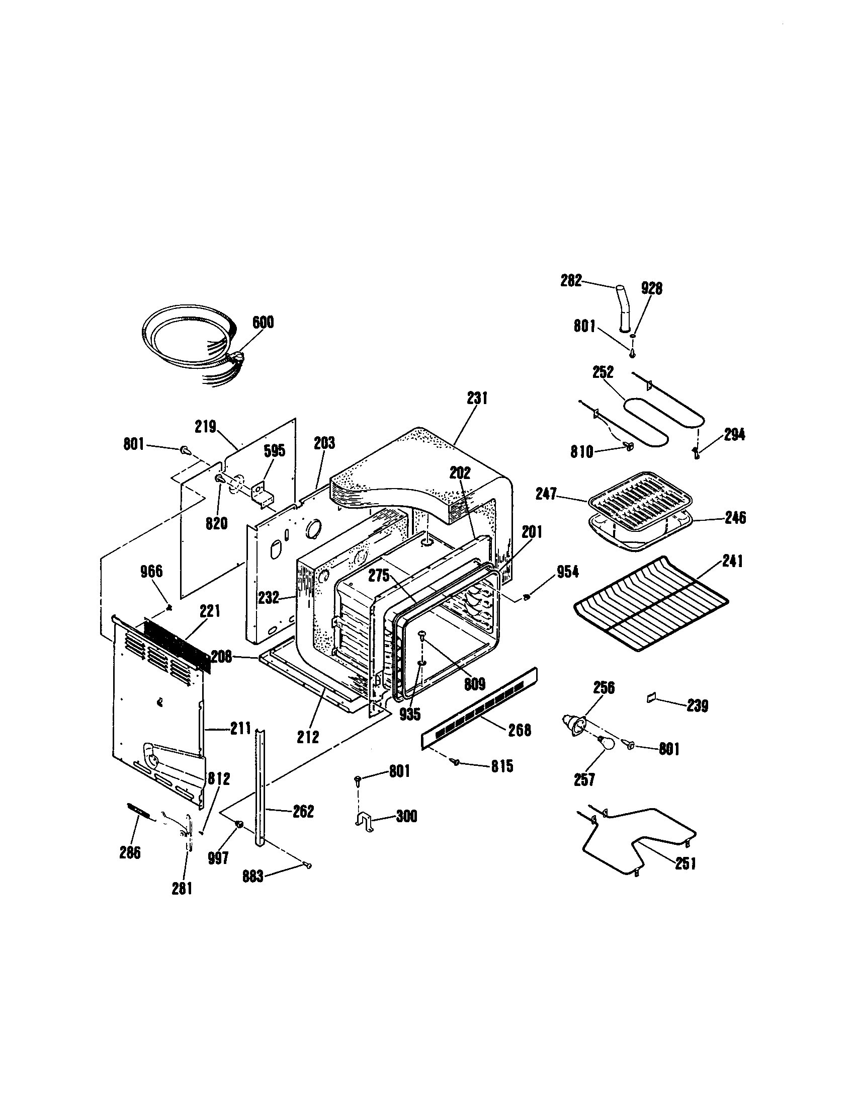 Kenmore 9114522190 body diagram