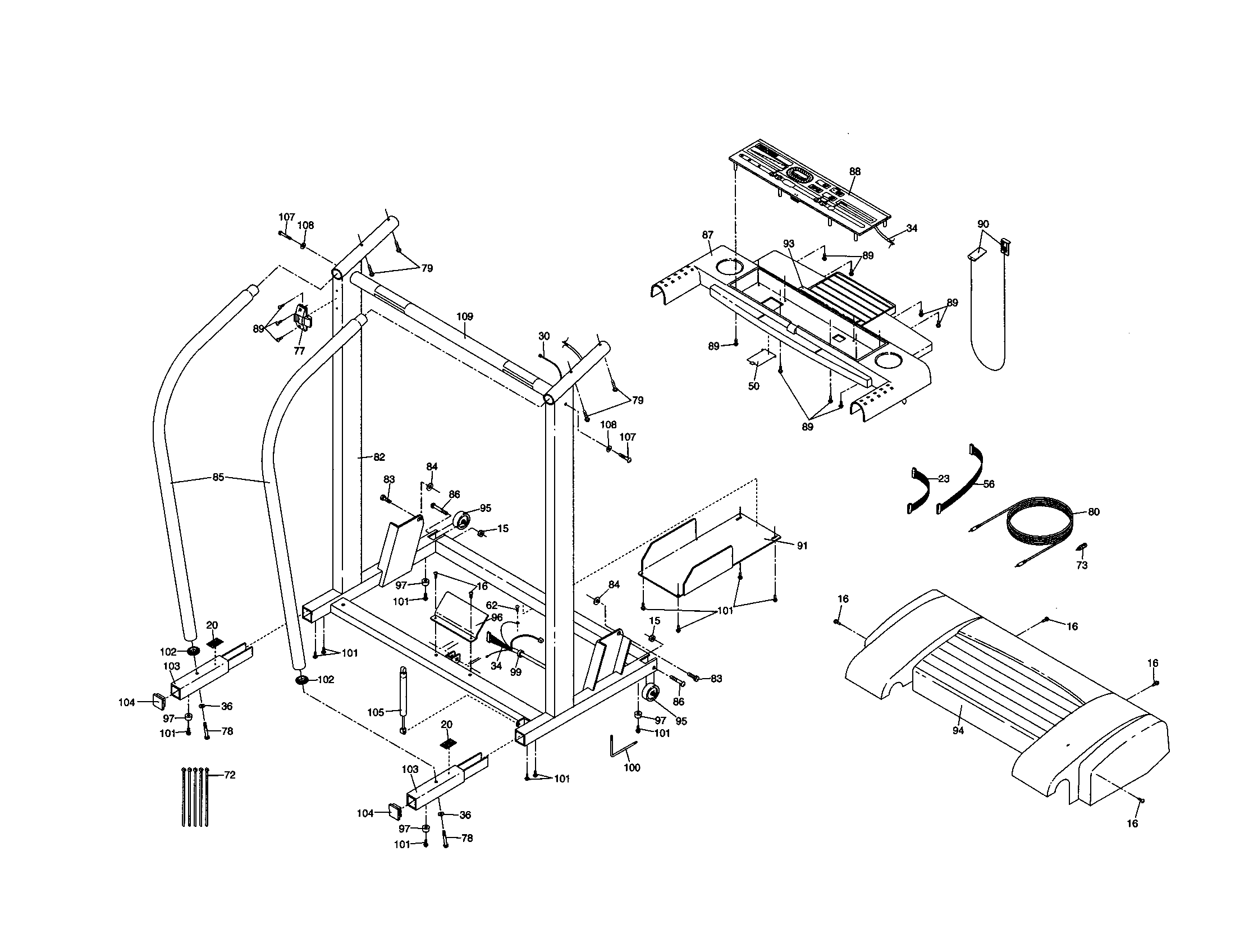 Lifestyler 831299243 console diagram