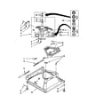 Whirlpool CAP2762EW1 machine base diagram