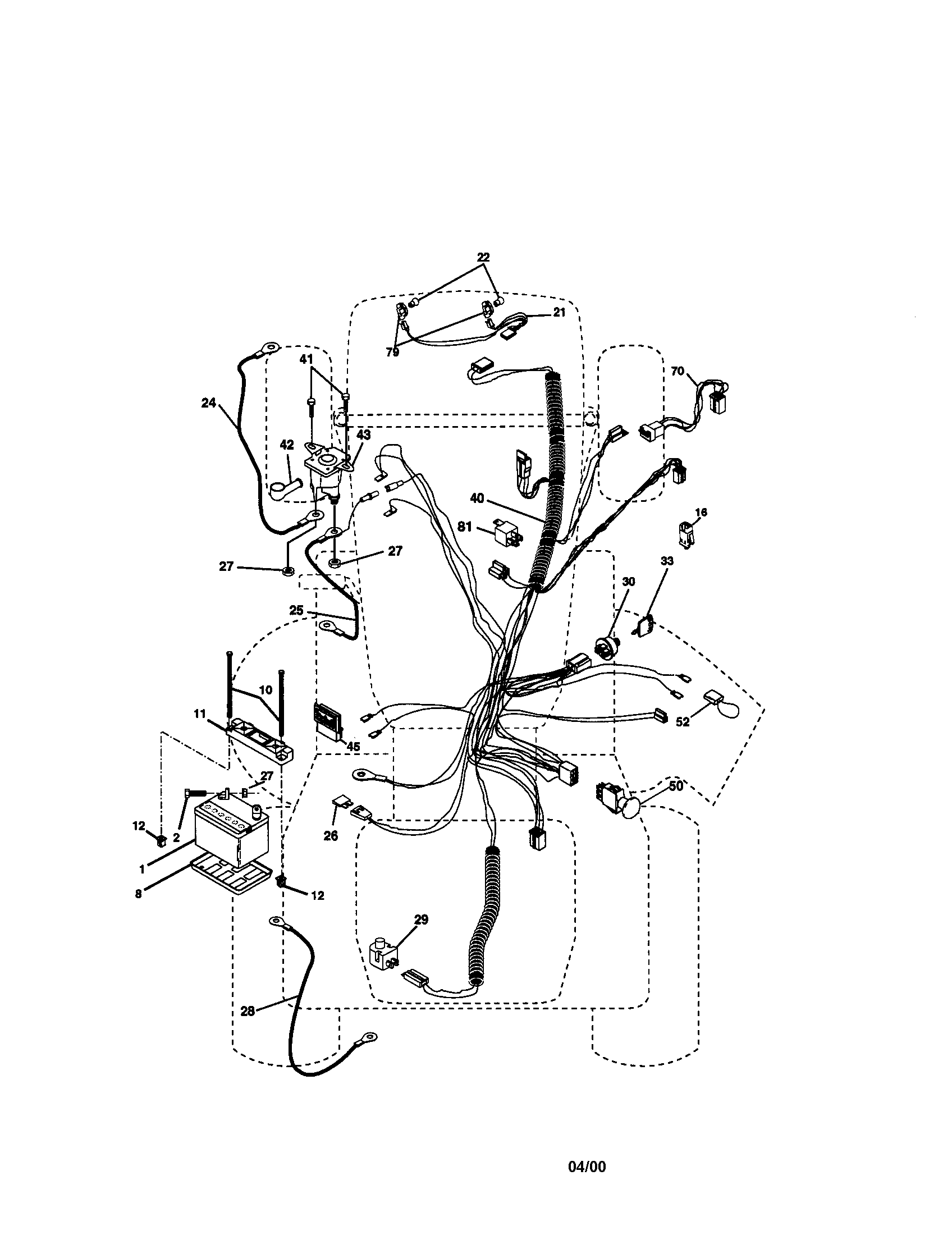 Craftsman 917272951 electrical diagram