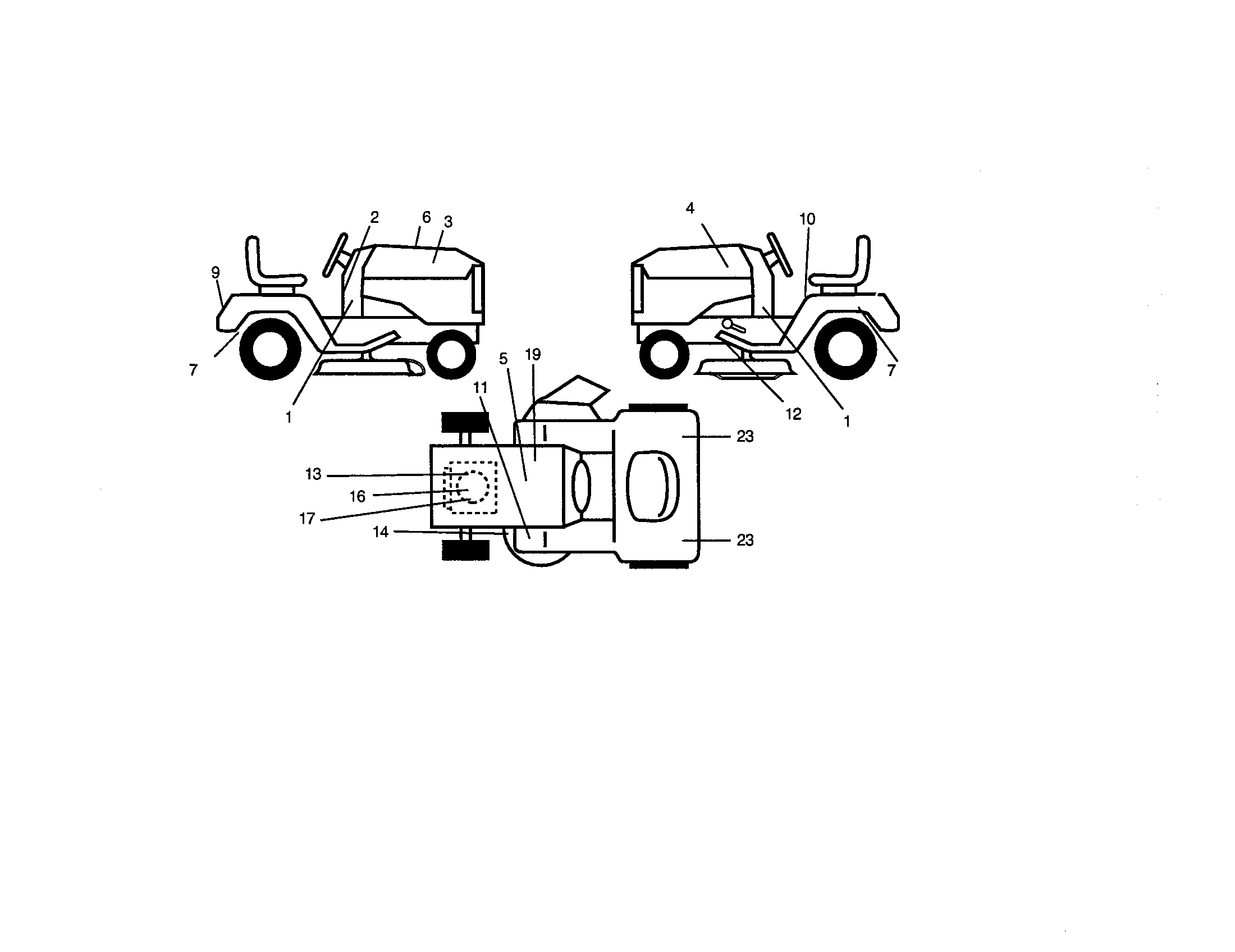 Craftsman 917272951 decals diagram