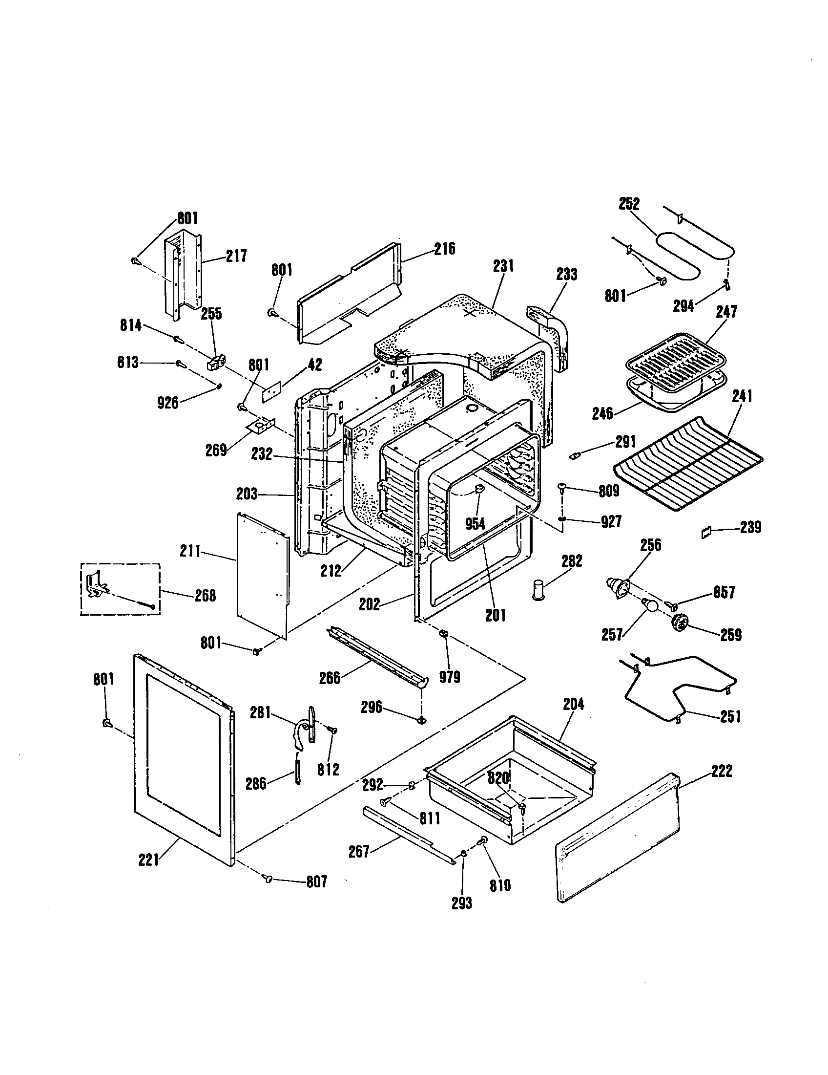 Kenmore 9119332190 body diagram