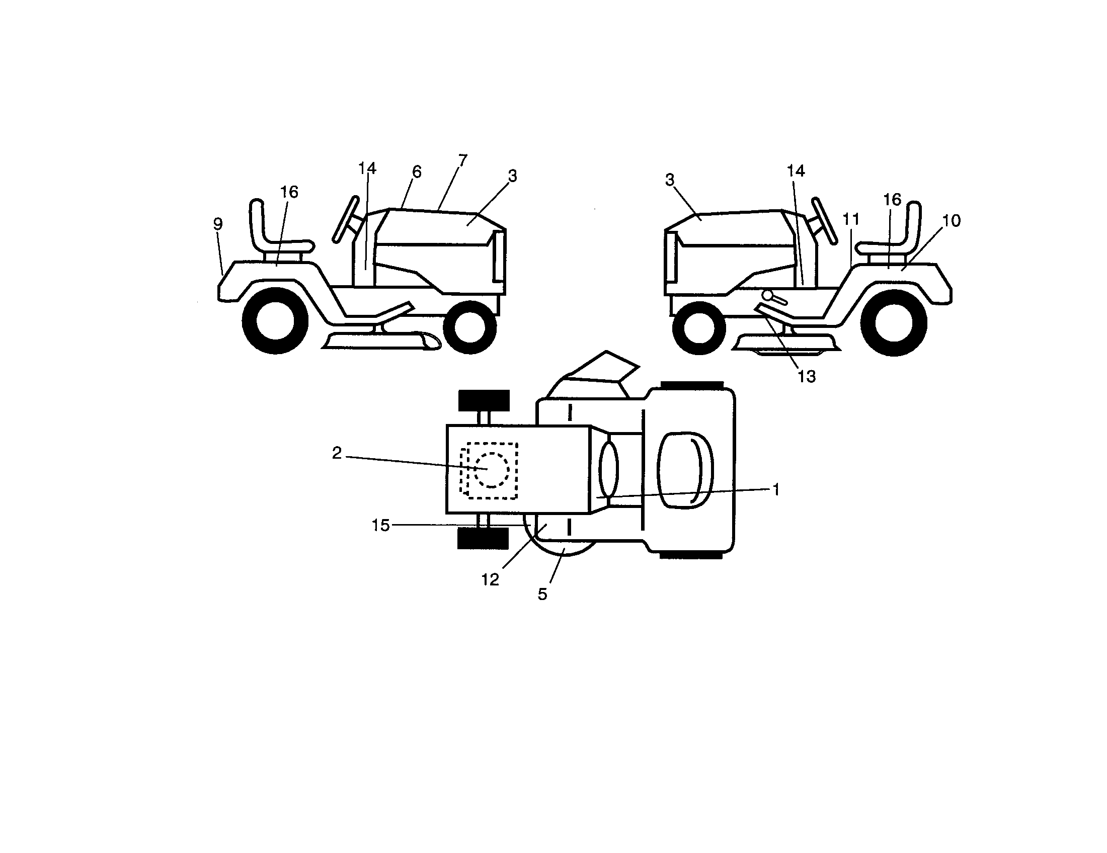 Craftsman 917270535 decals diagram