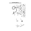 Kenmore 11628812791 hose and attachments diagram