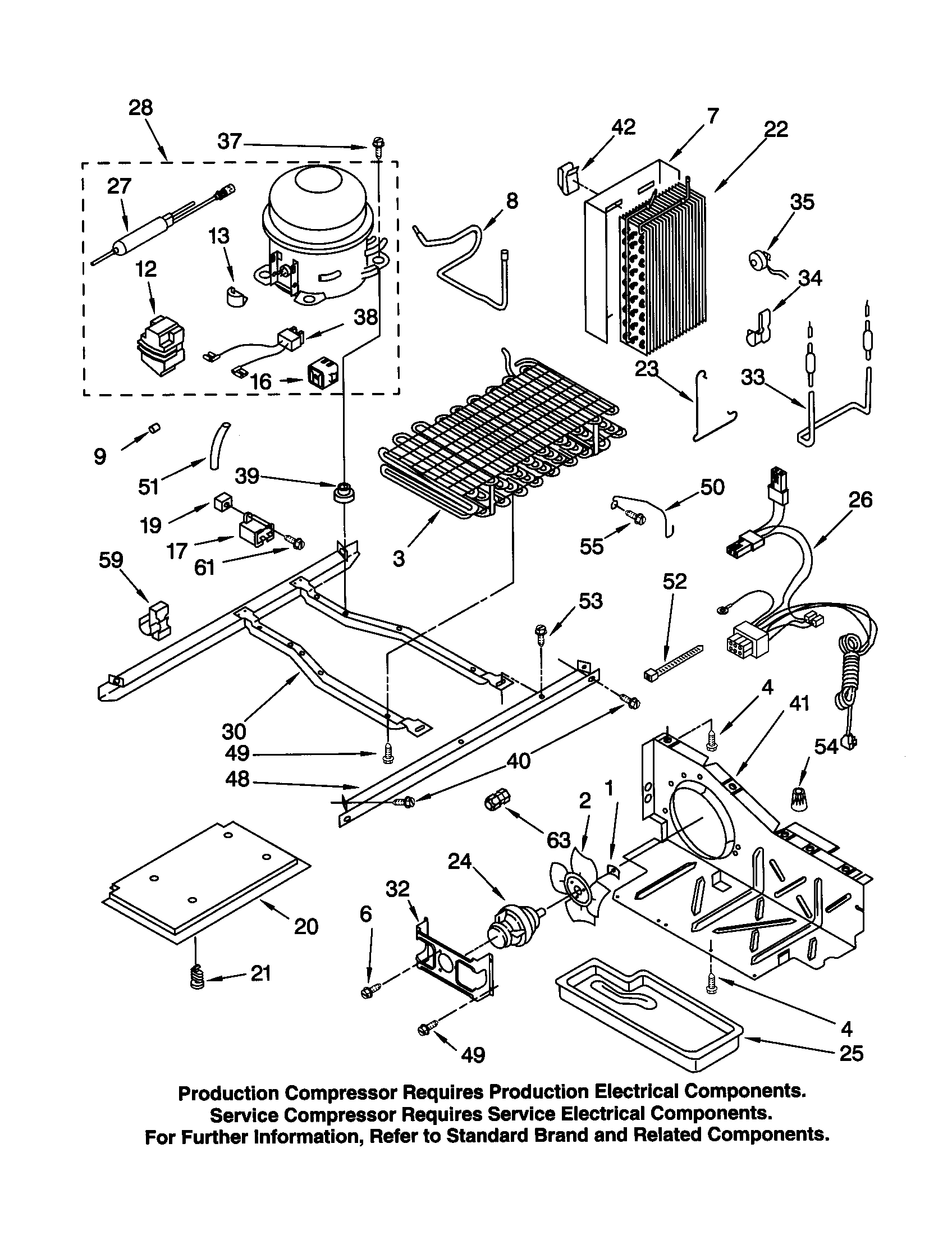 Kenmore 10659707991 unit diagram