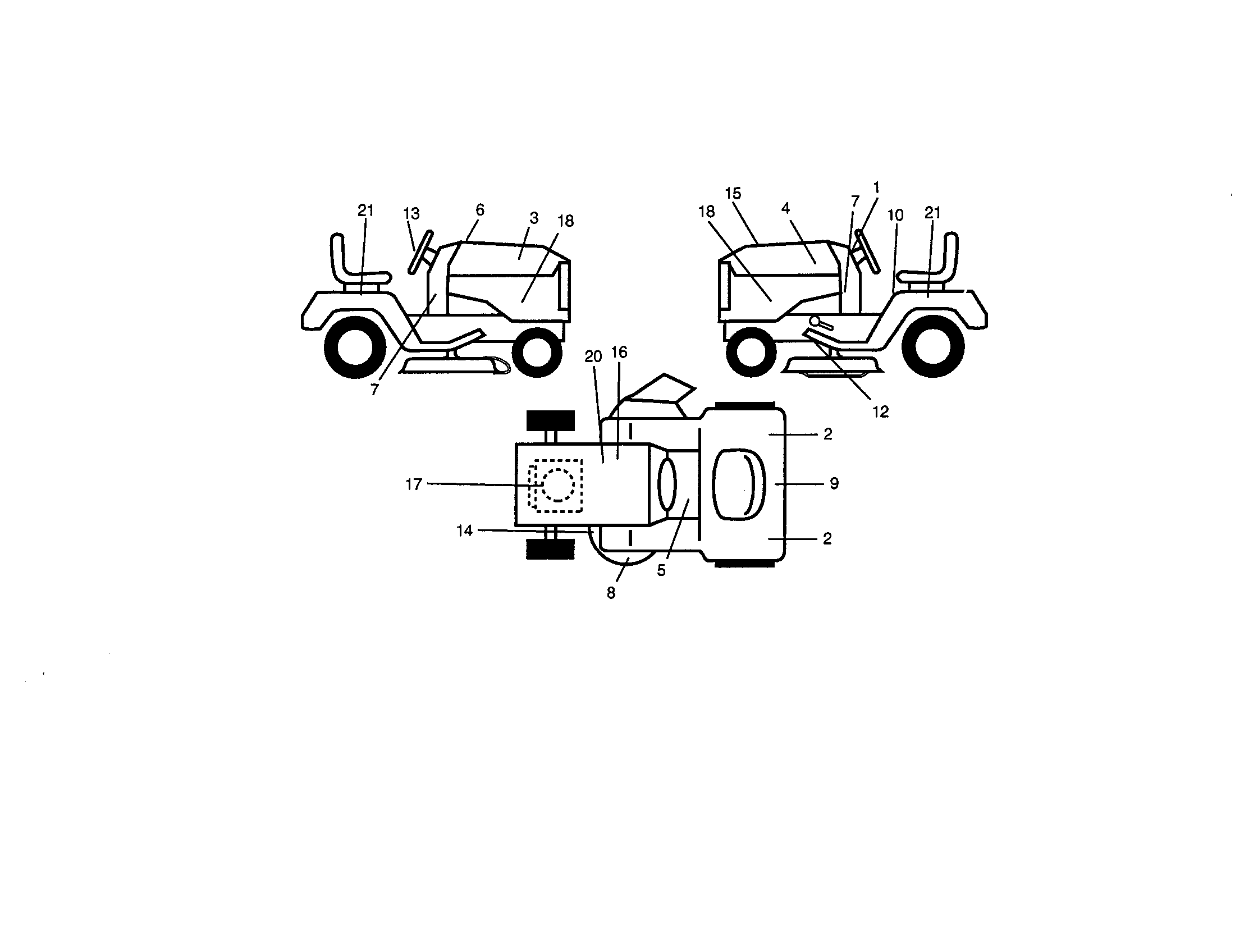 Craftsman 917272202 decals diagram