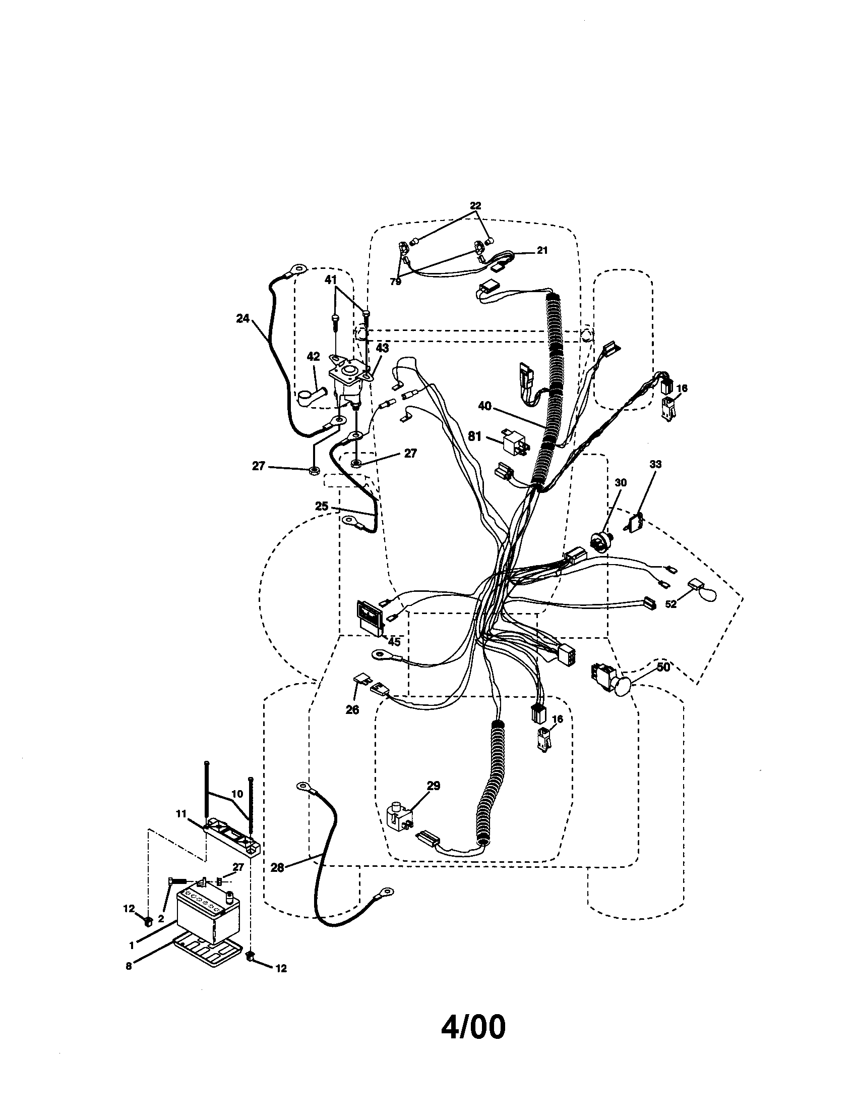 Craftsman 917273101 electrical diagram