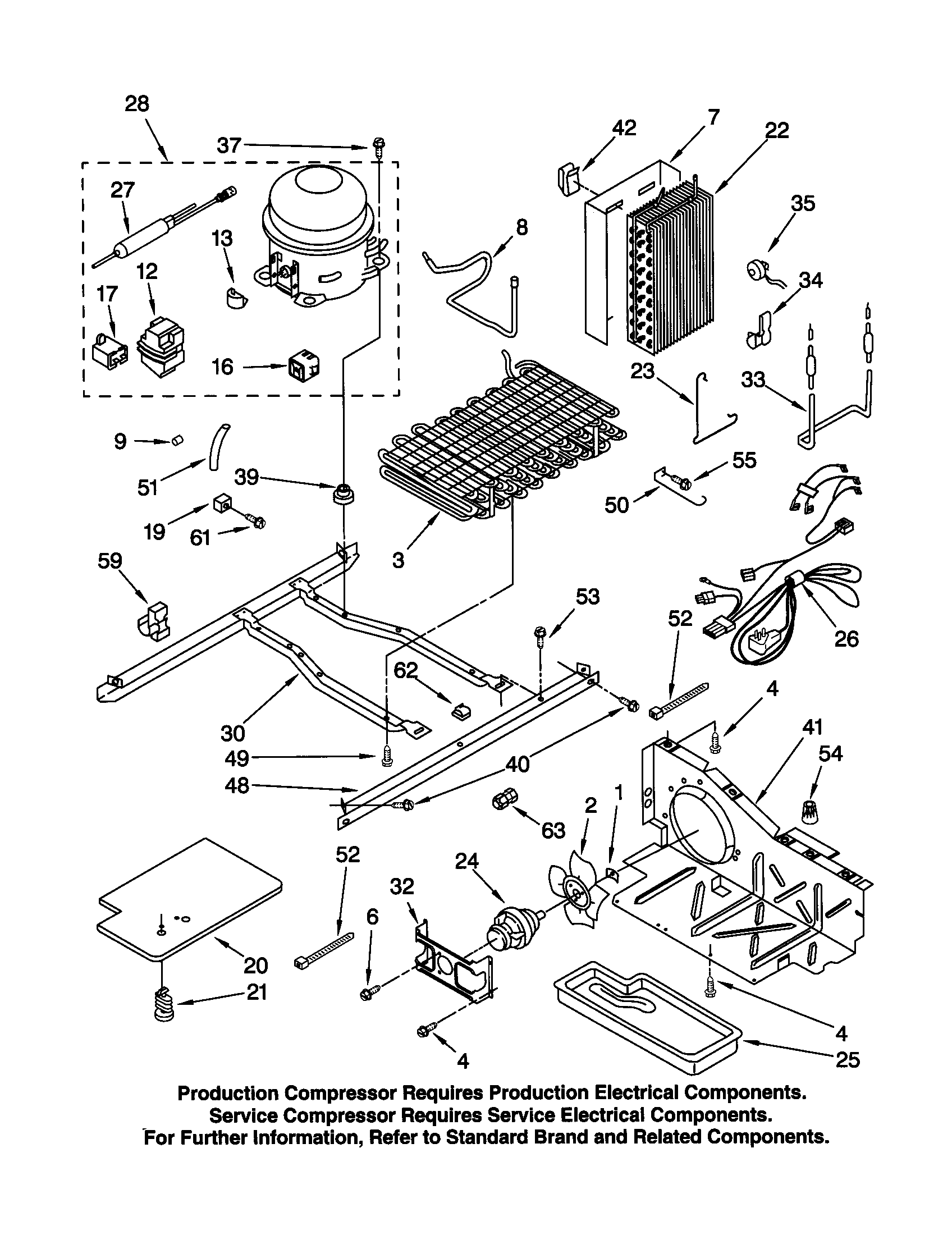 Kenmore 10659532991 unit diagram