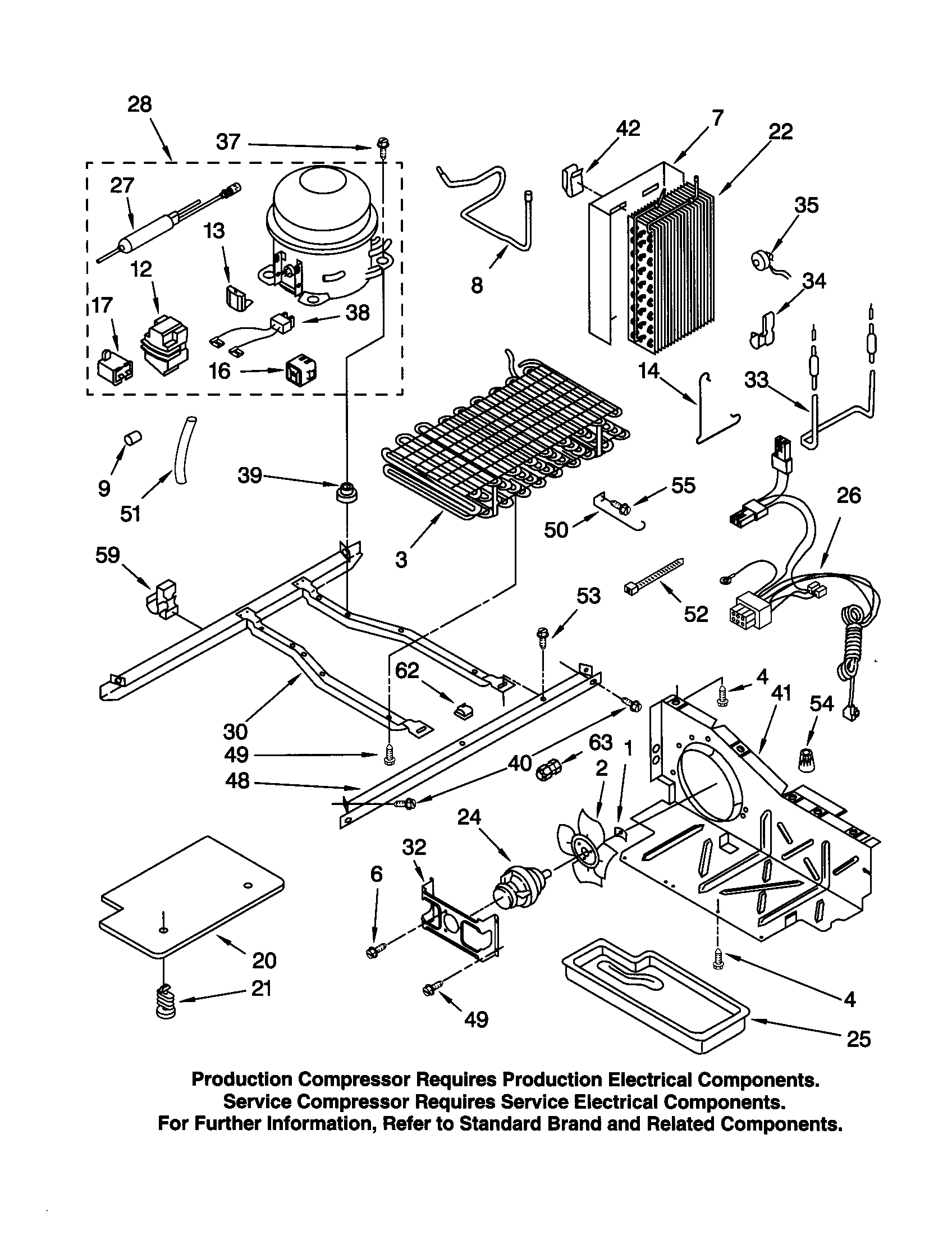 Kenmore 10650022001 unit diagram