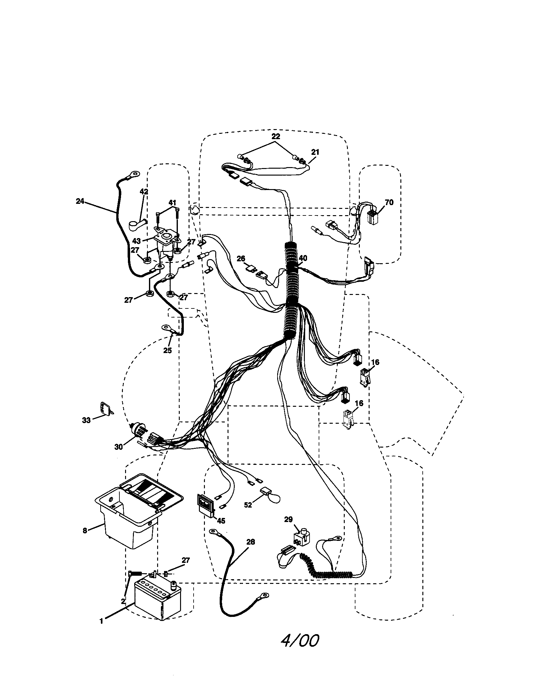 Craftsman 917270761 electrical diagram