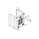 Maytag MDE5000AYW cabinet-rear diagram
