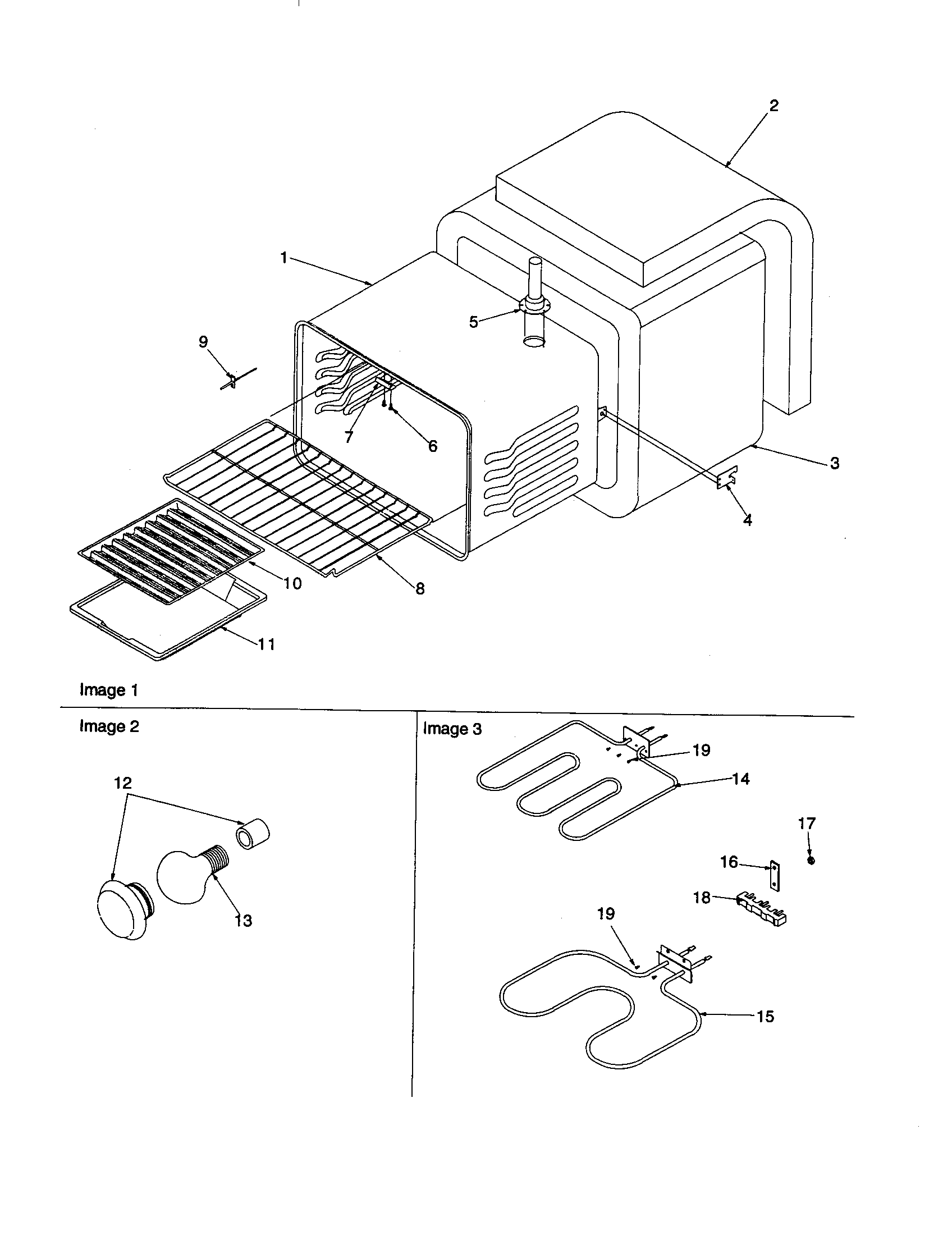 Caloric CSR6203-P1143839N cavity diagram