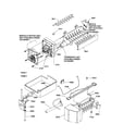 Amana TX21VL-P1315905WL ice maker assembly diagram