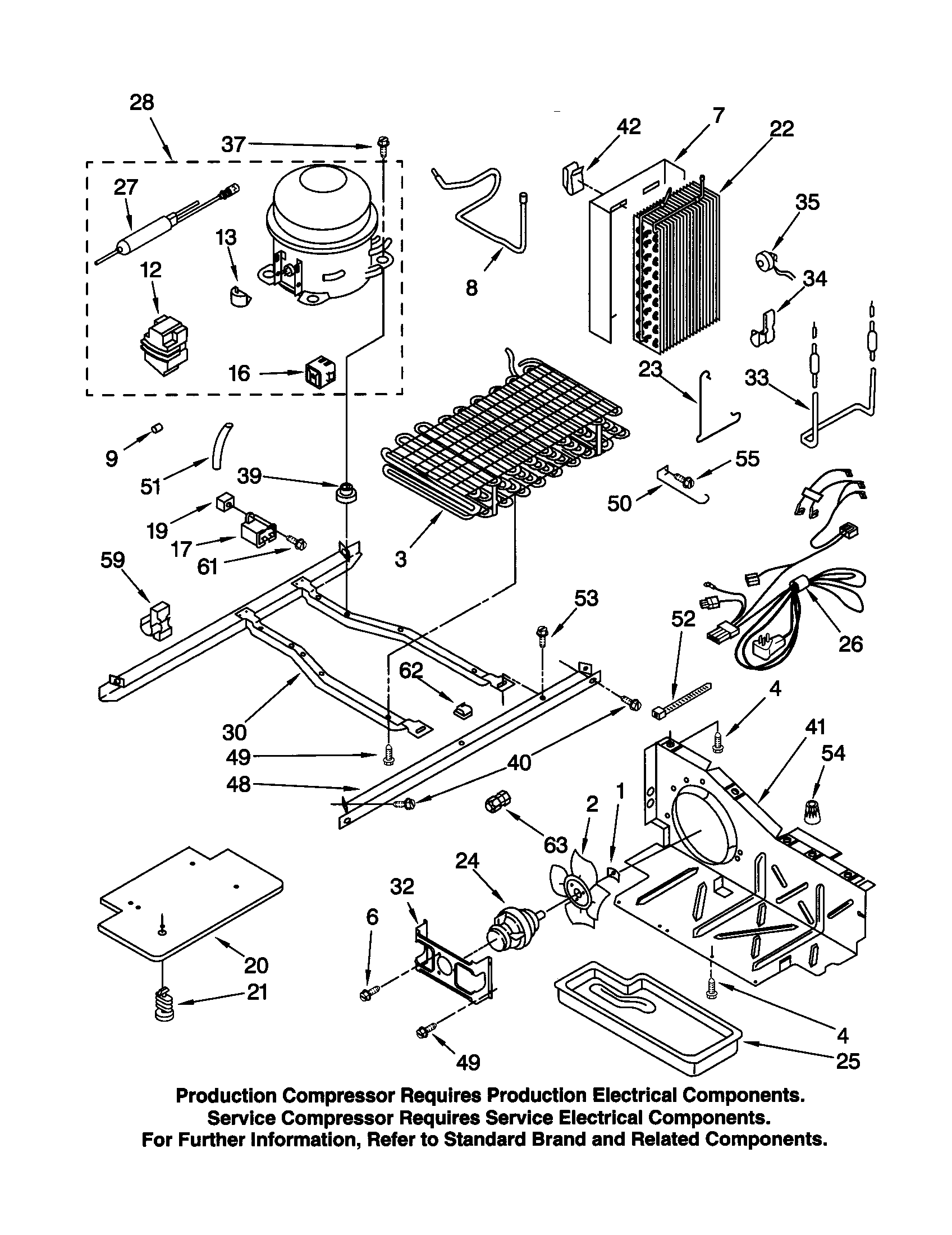 Kenmore 10659745992 unit diagram