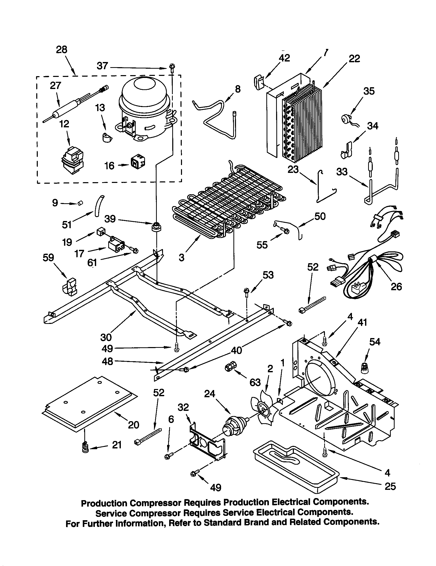 Kenmore 10659709992 unit diagram